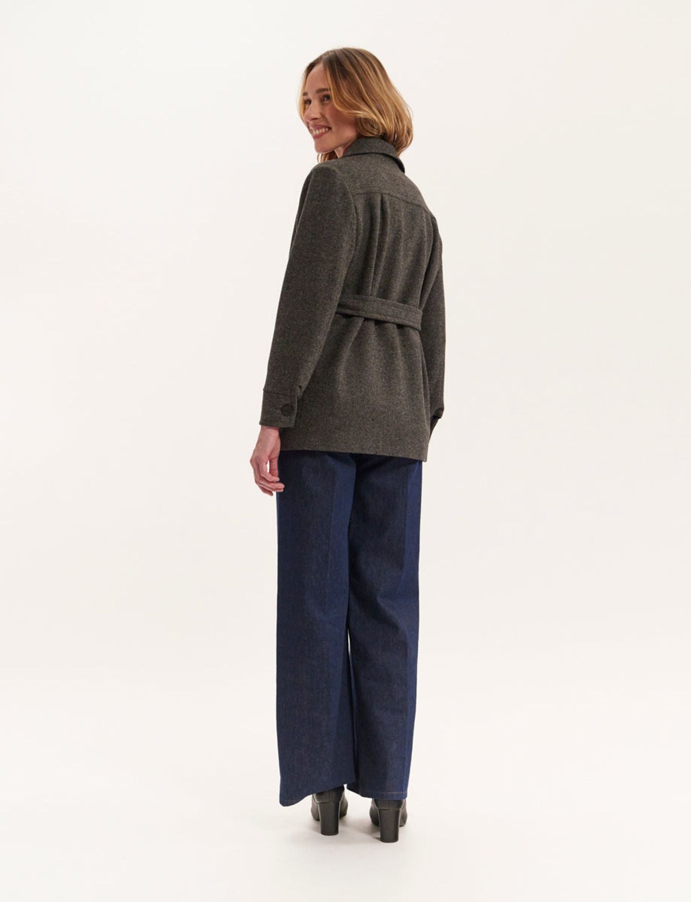 Romaric grey coat
