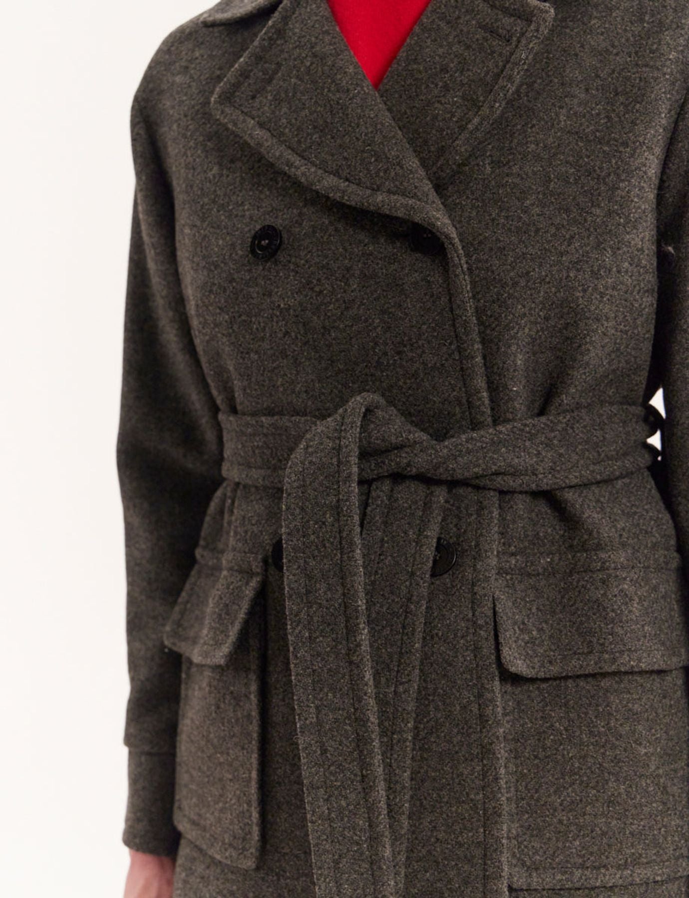 Romaric grey coat