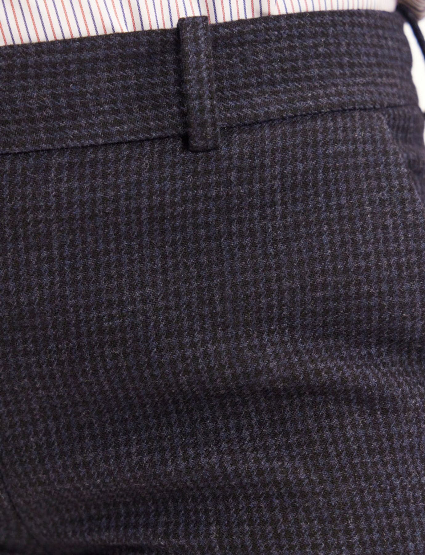 Audrey black and blue trousers