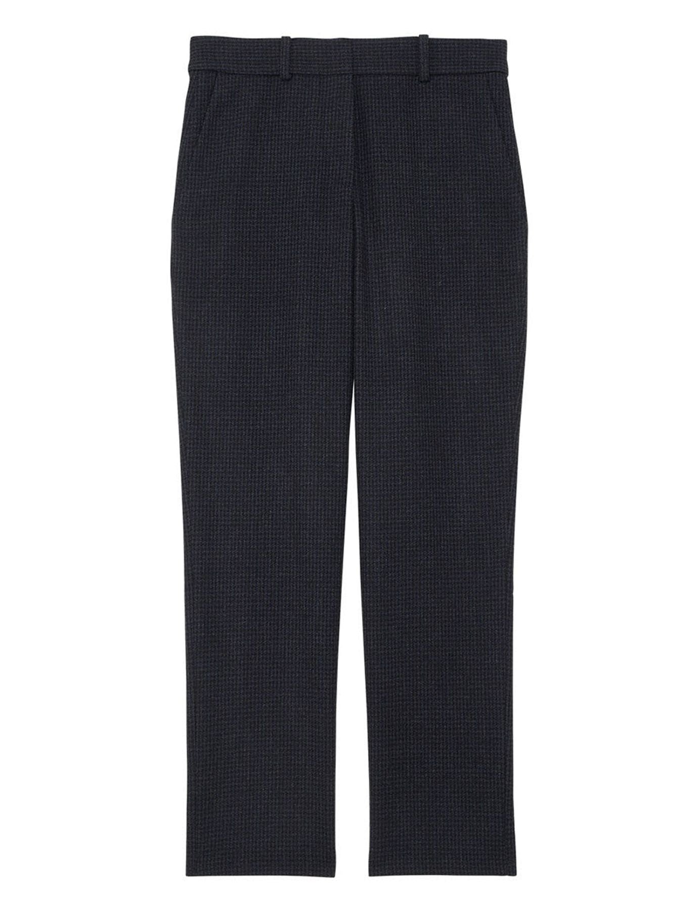 Audrey black and blue trousers