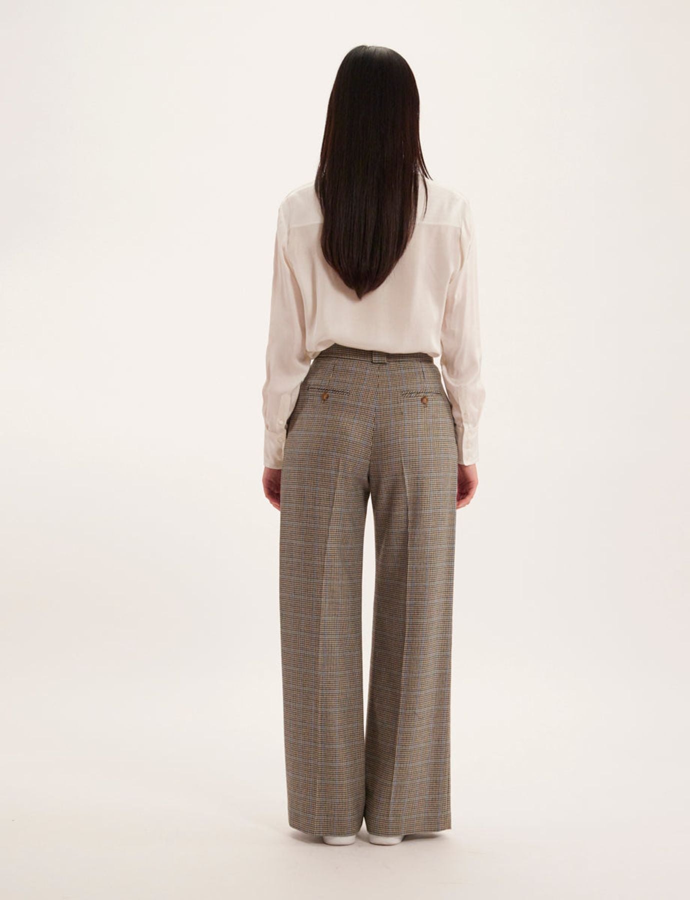 Marlène houndstooth trousers