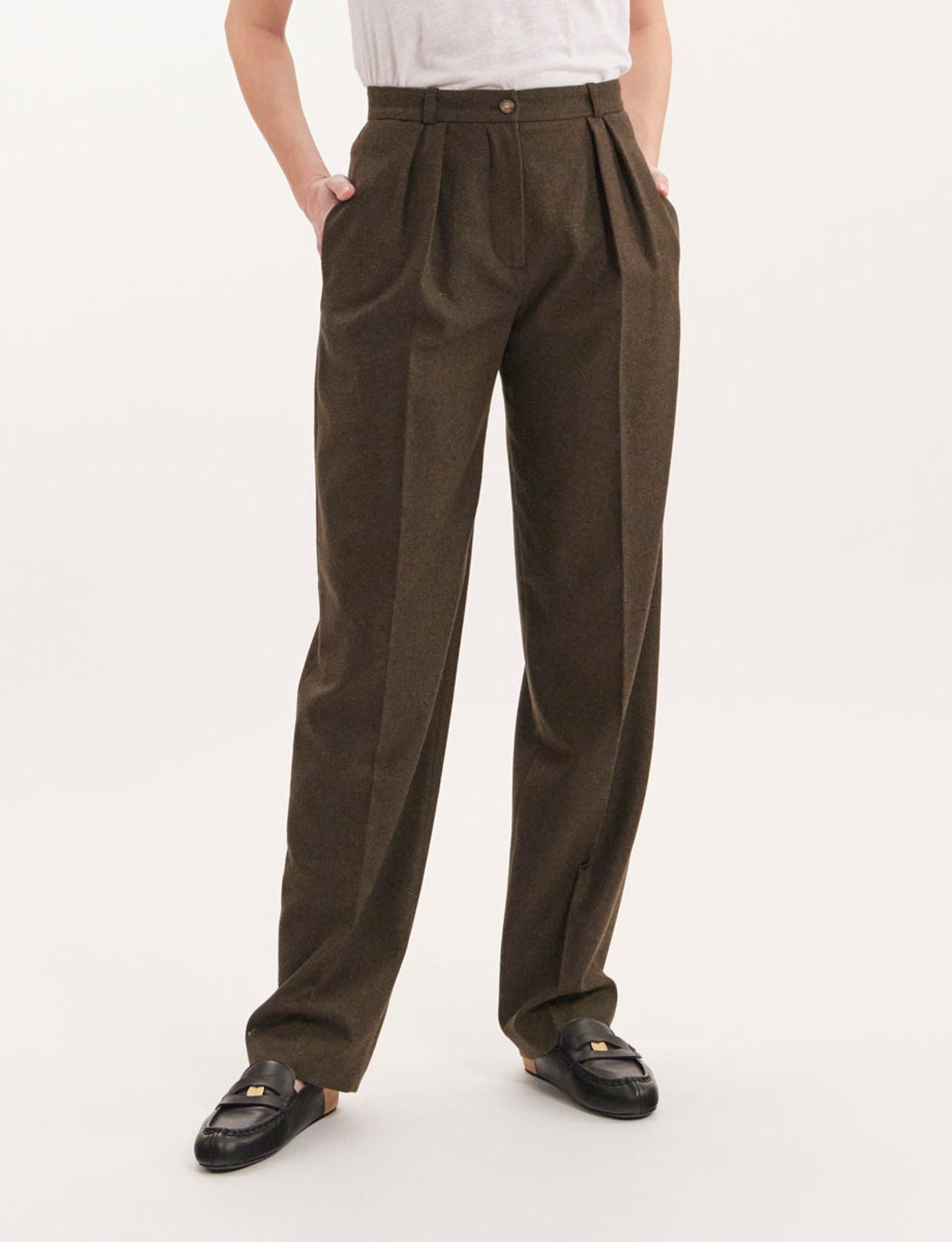 Pantaloni kaki Marlow