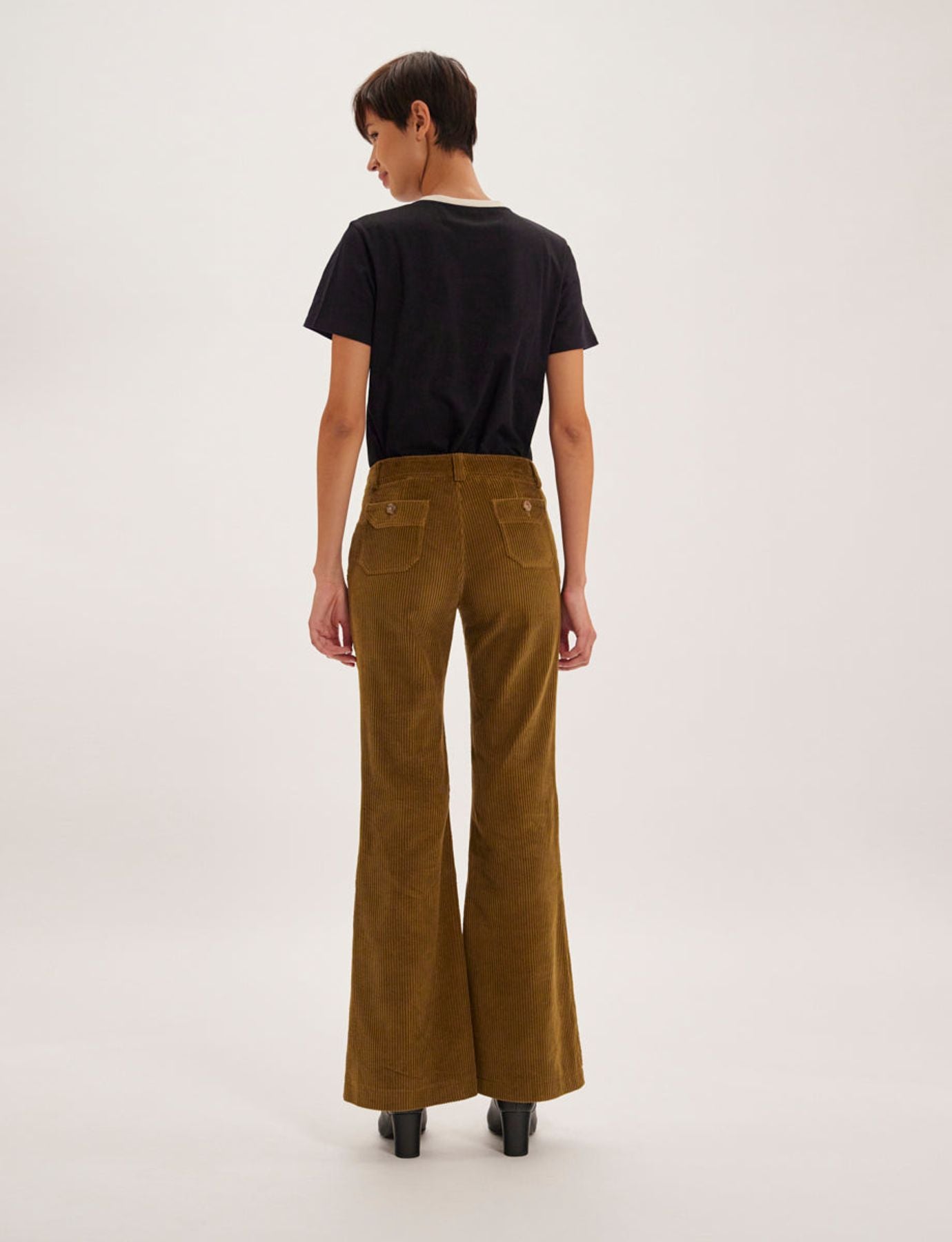 Charlotte honey velvet trousers
