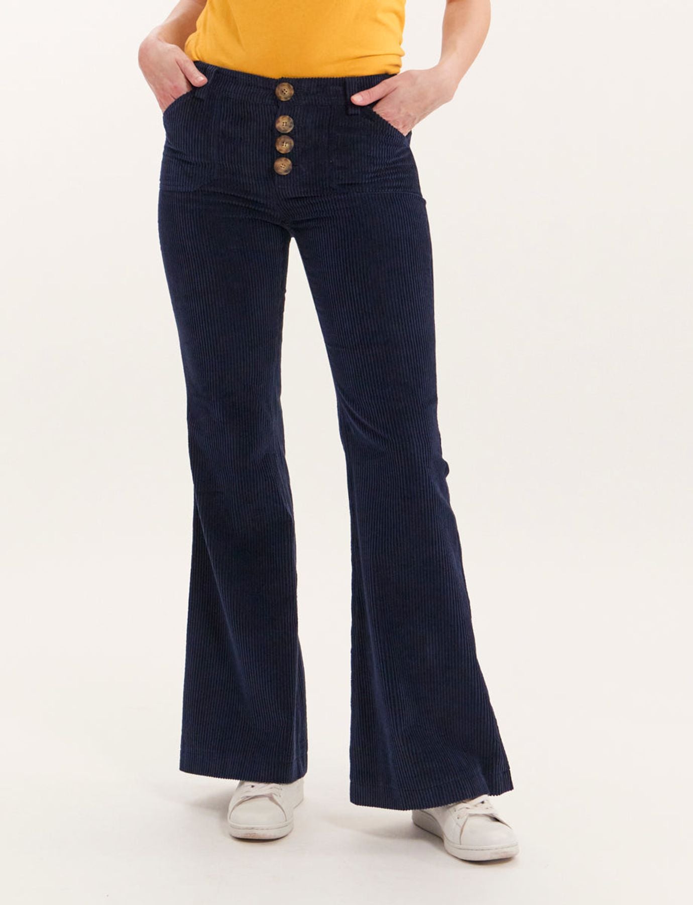 Charlotte navy trousers