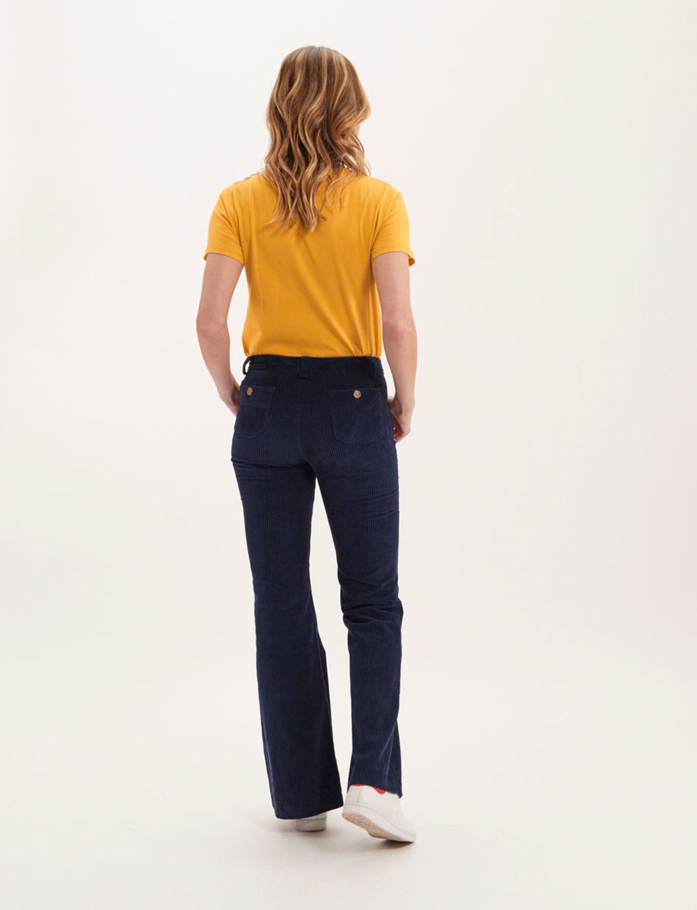 Charlotte navy trousers