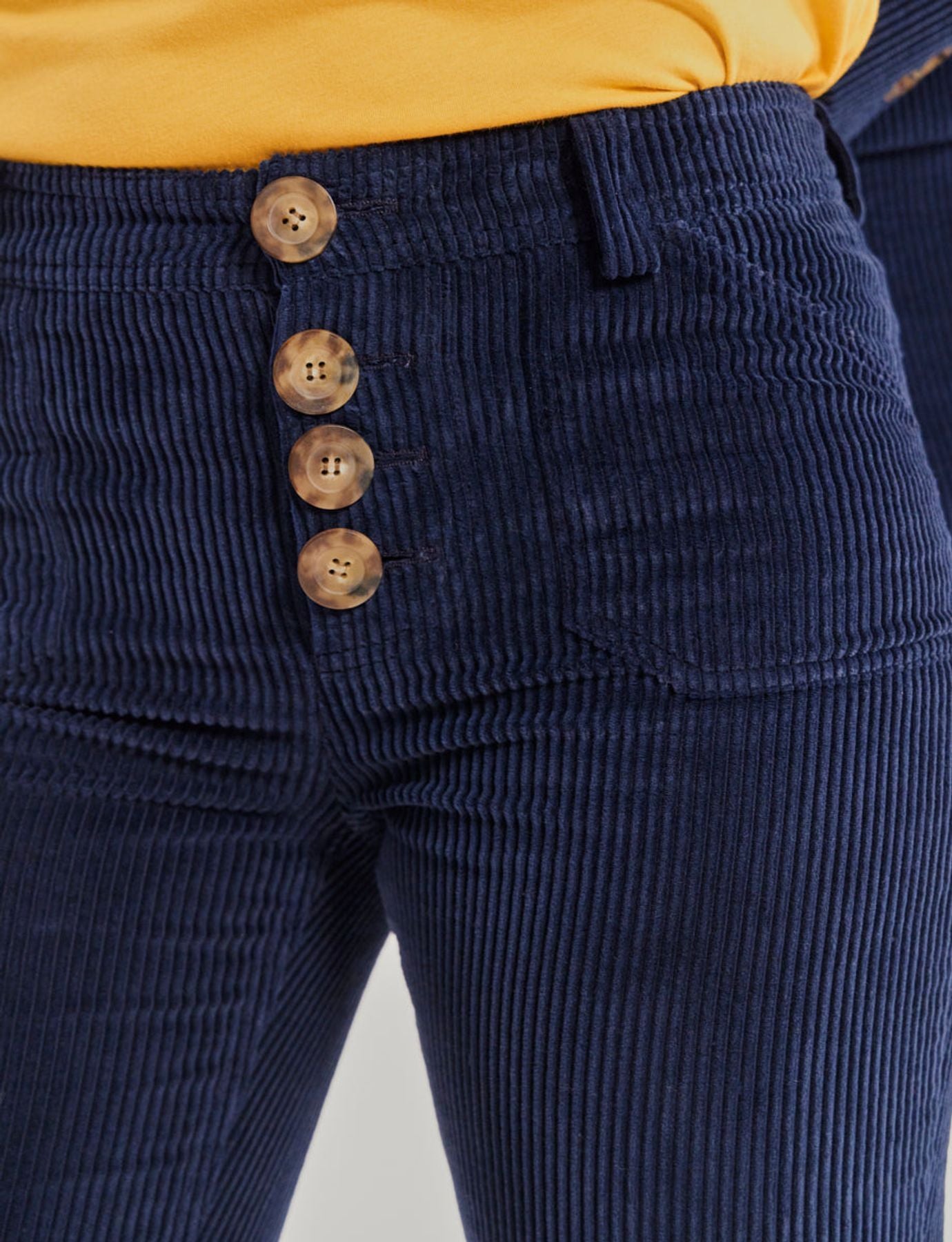 Charlotte navy trousers