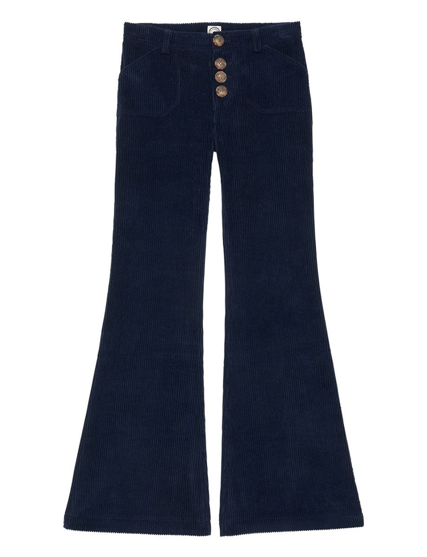 Charlotte navy trousers