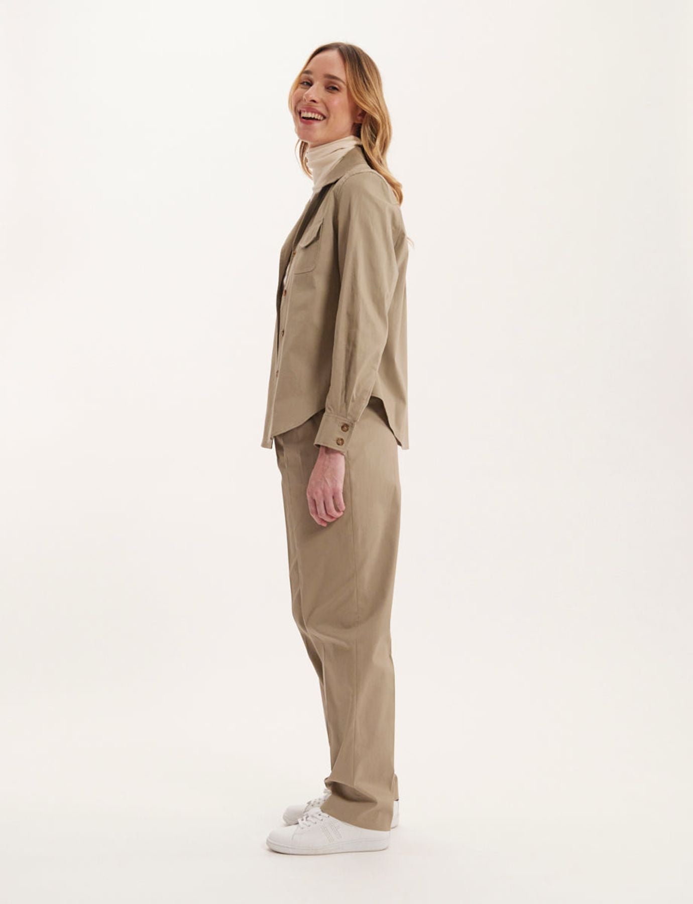 Camicia Evana beige
