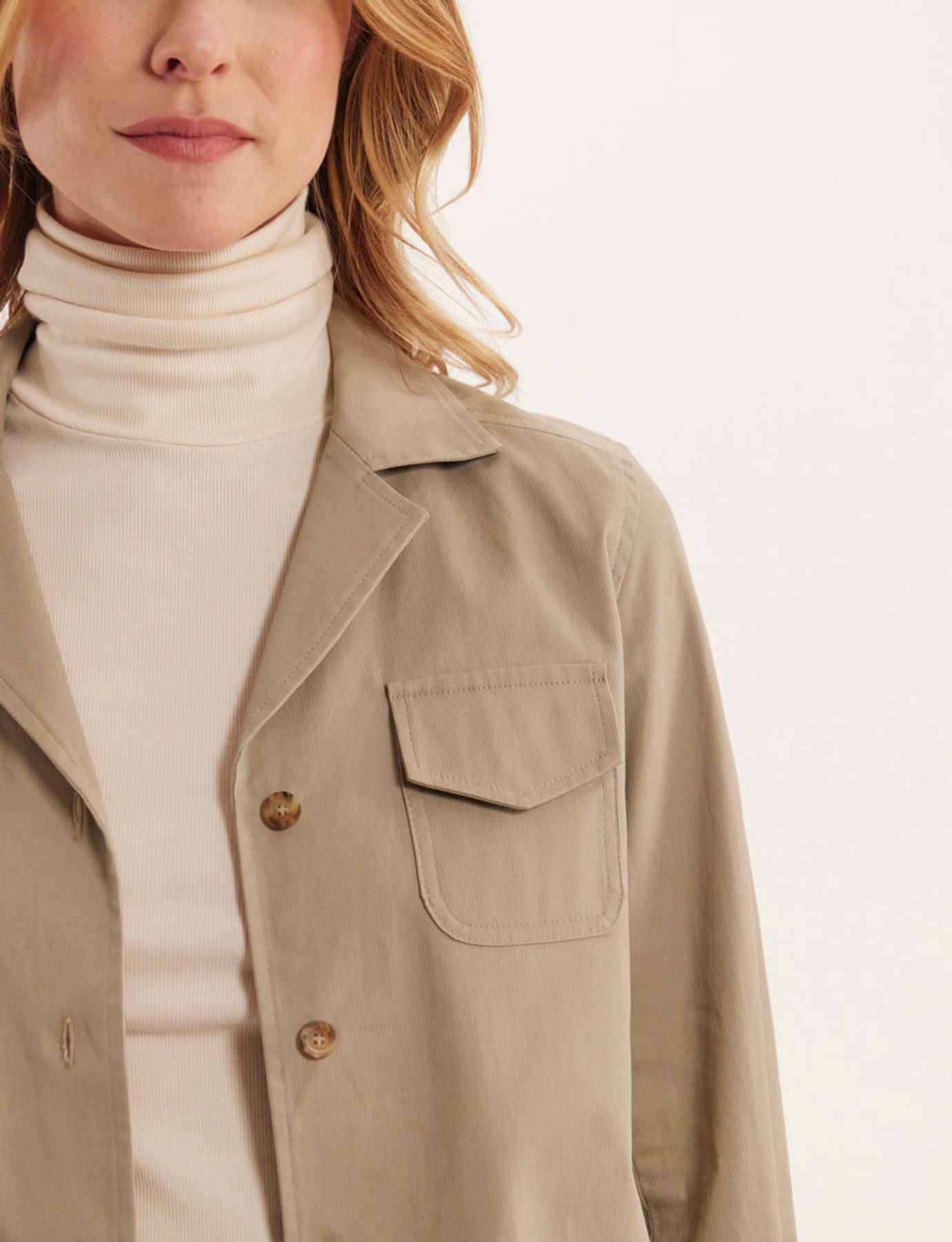 Camicia Evana beige