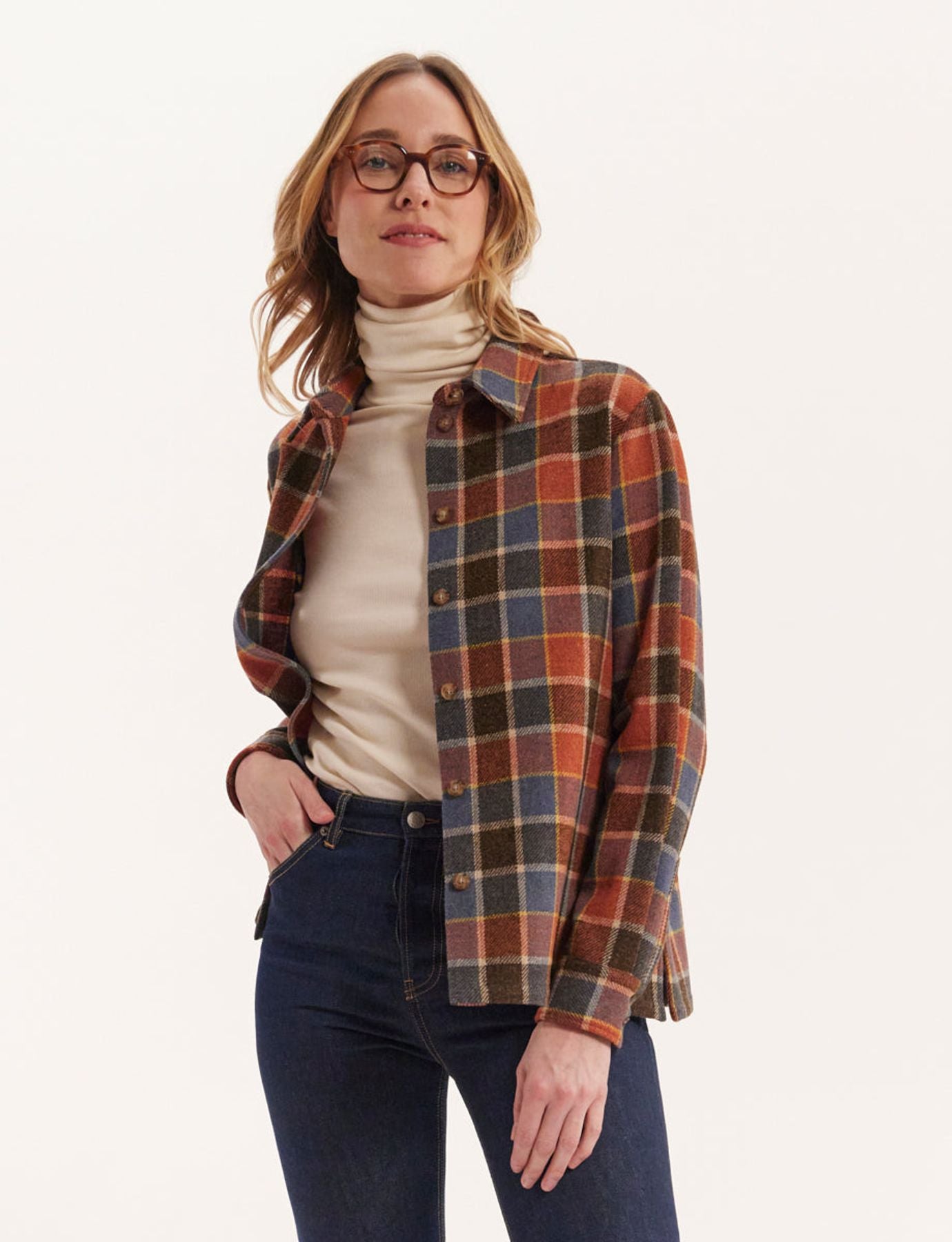 Camisa de cuadros Cassia