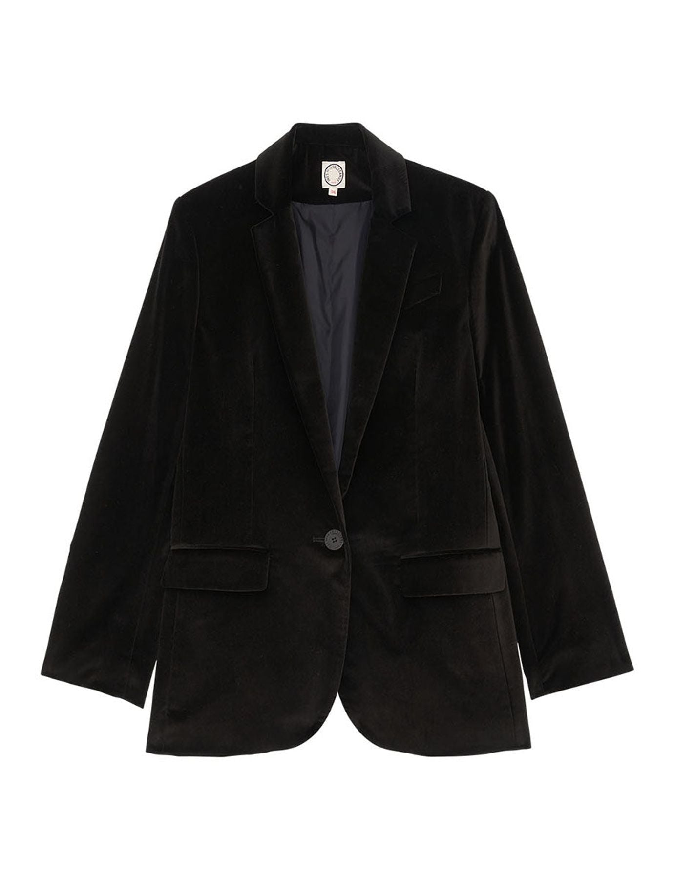 Chaqueta de algodón Bruna negra