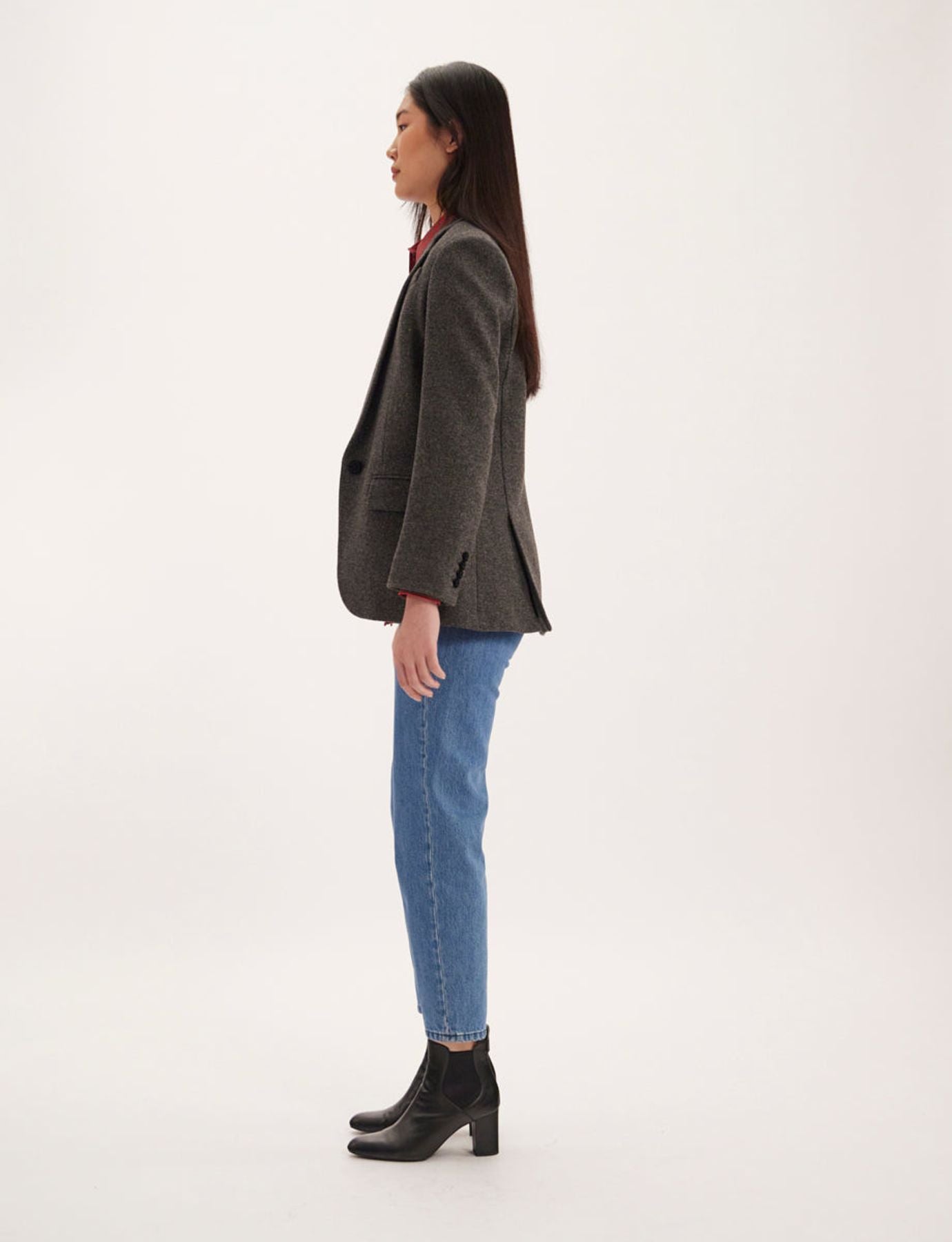 Jacke Bruna grau