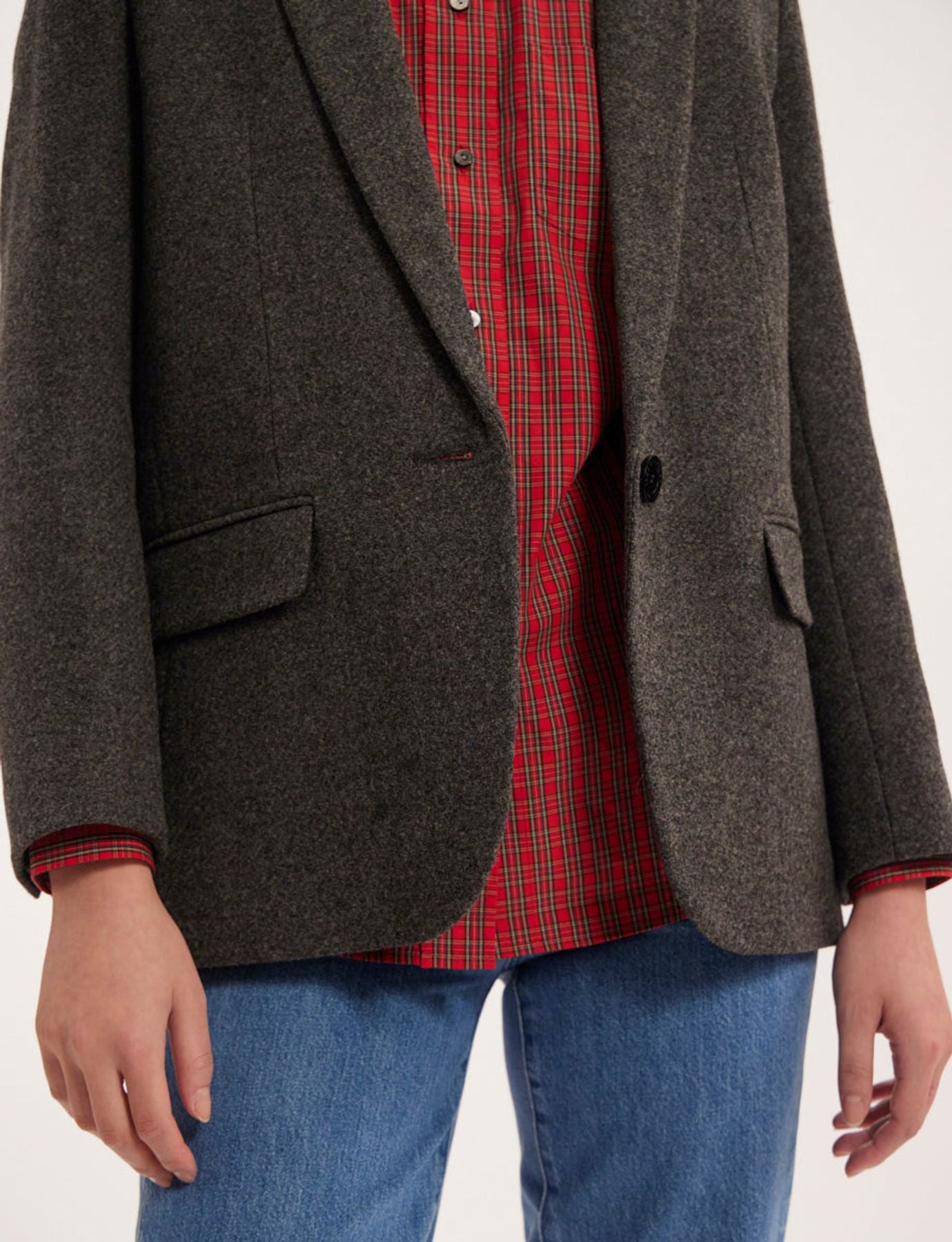 Jacke Bruna grau