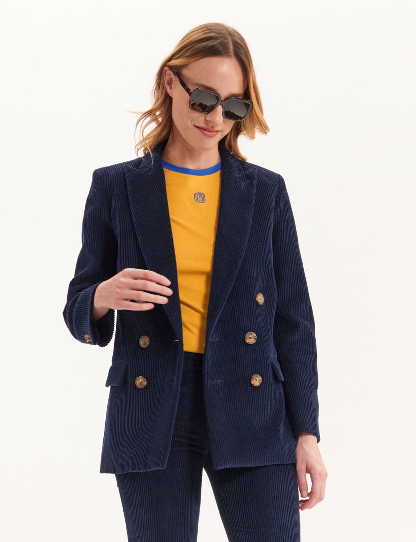 Ezio-Jacke marineblau
