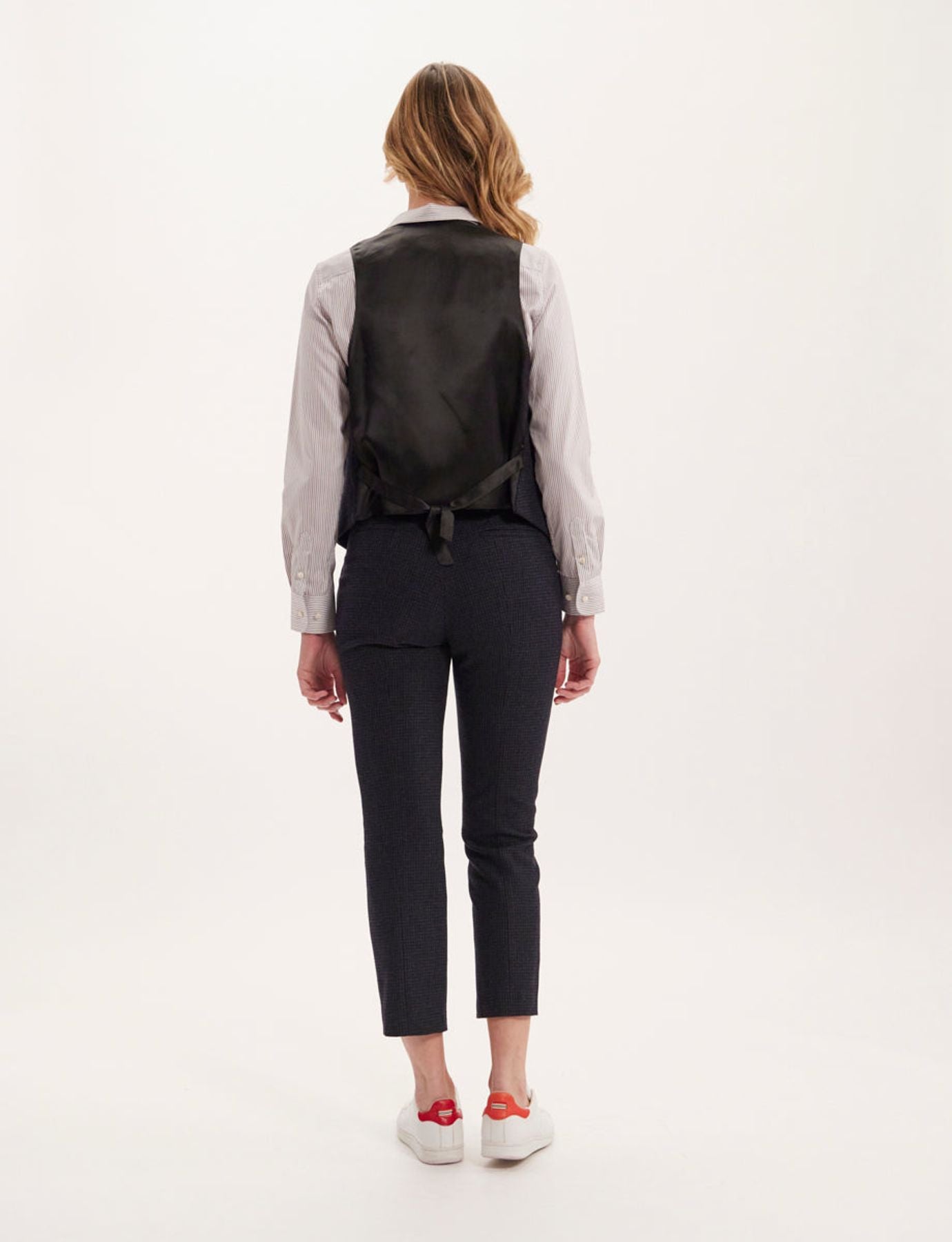 Gilet Robinson noir et bleu