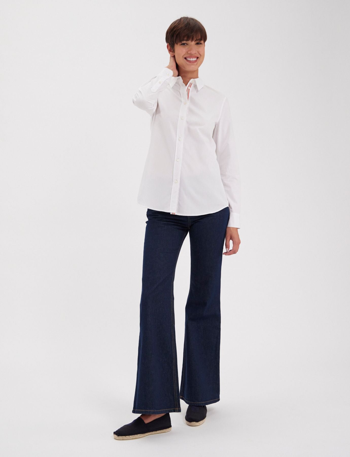 Camicia Martin in cotone bianco