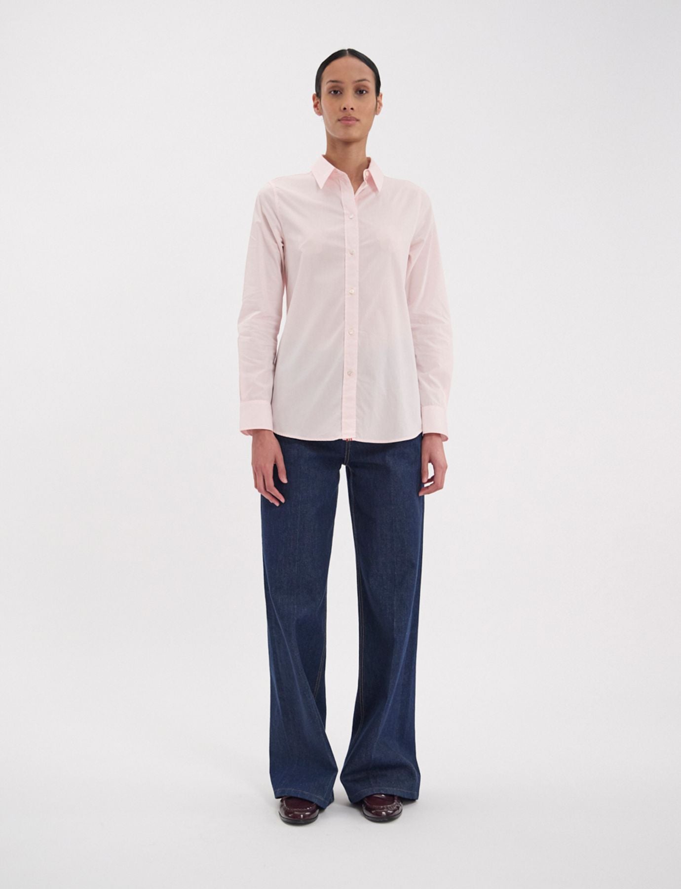 Chemise Martin rose pâle