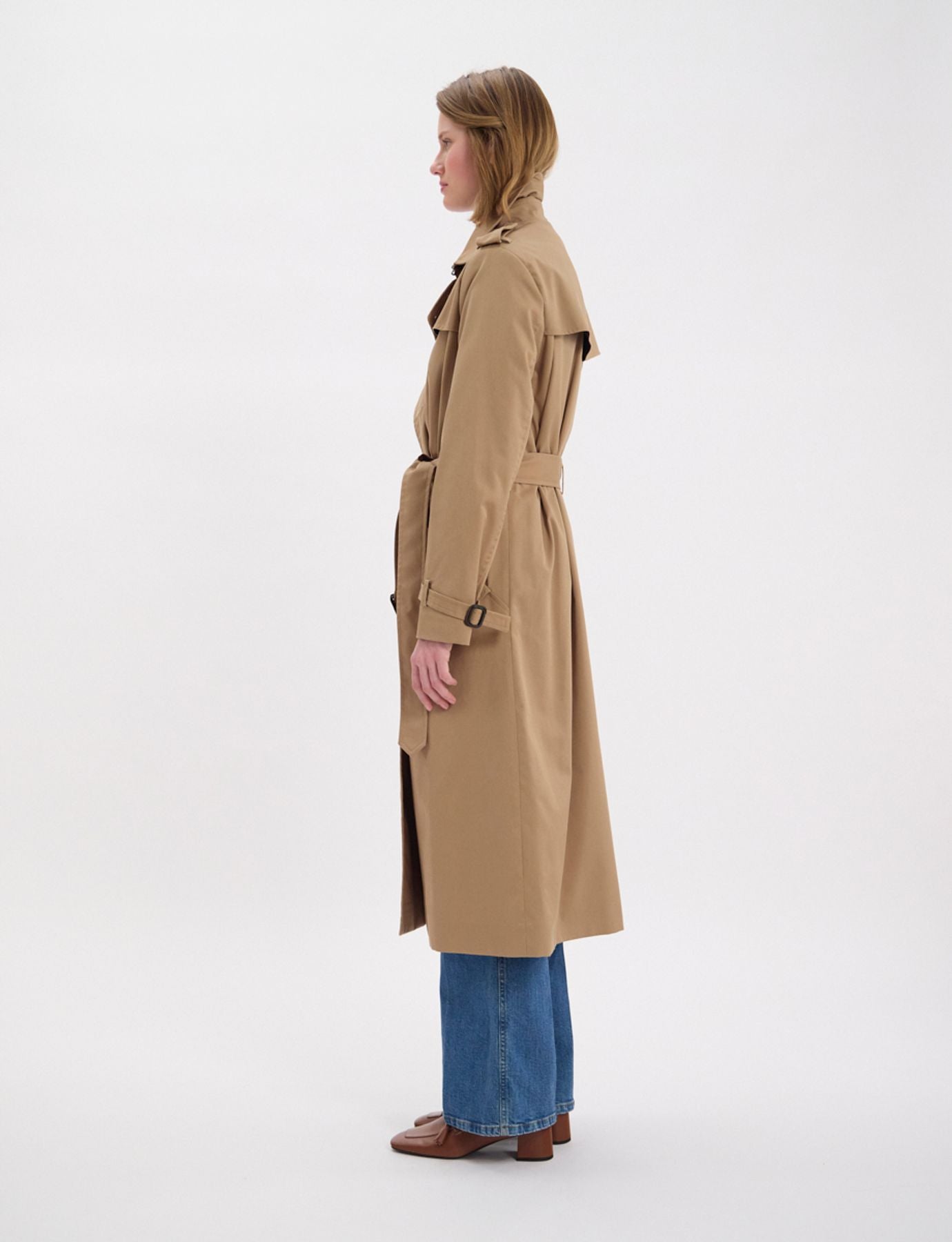 Trenchcoat Gaultier beige