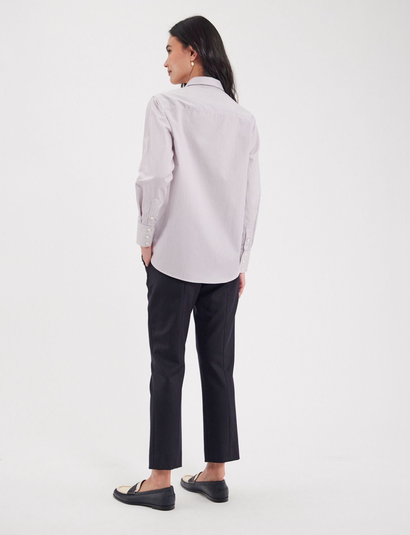 Chemise Maureen bleu-blanc-rouge