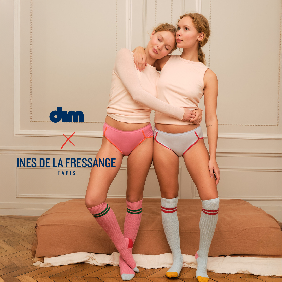 La collaboration DIM x Ines de la Fressange
