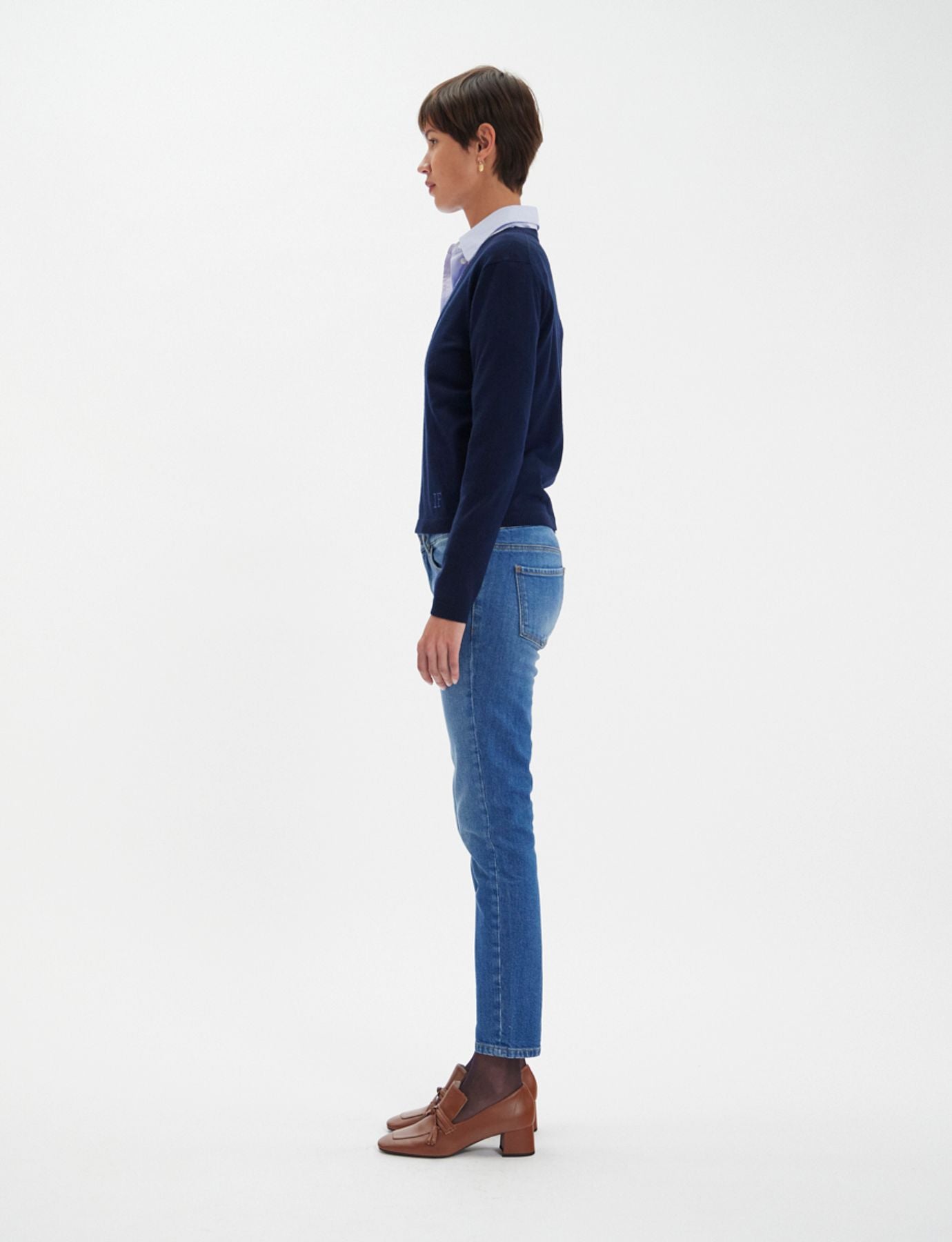 Morgana navy jumper