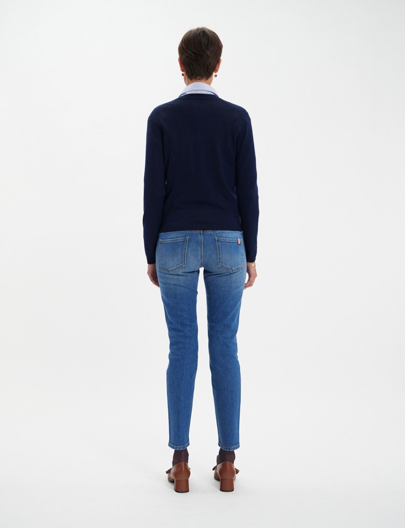 Morgana navy jumper