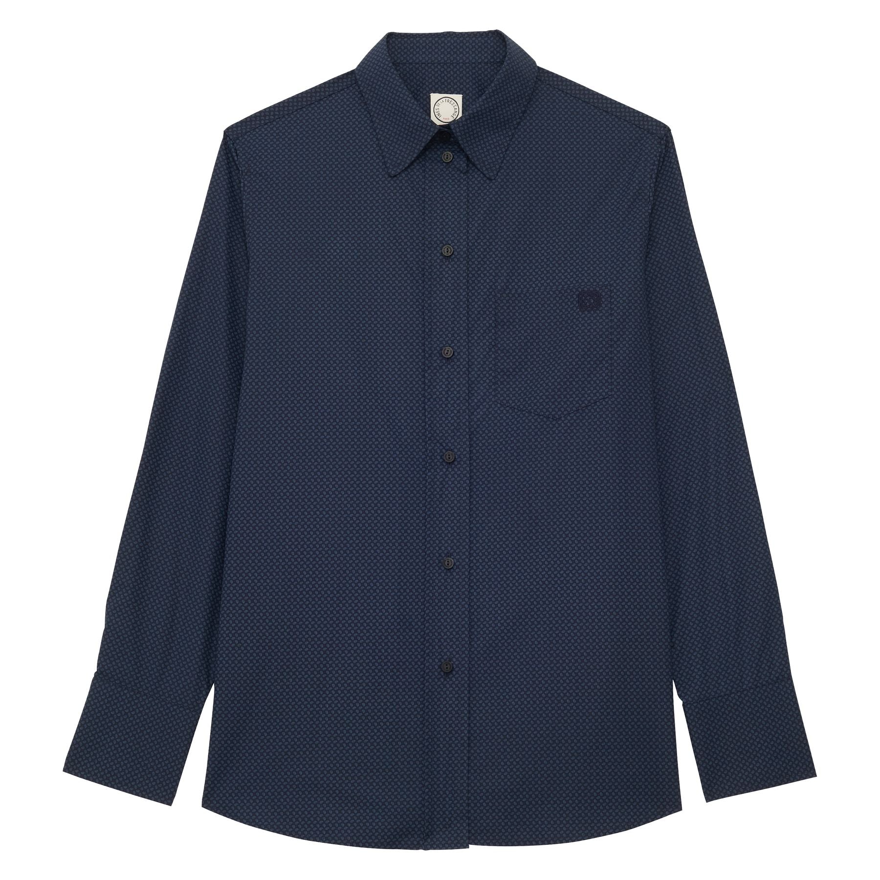 maureen-navy-cotton-patterned-shirt