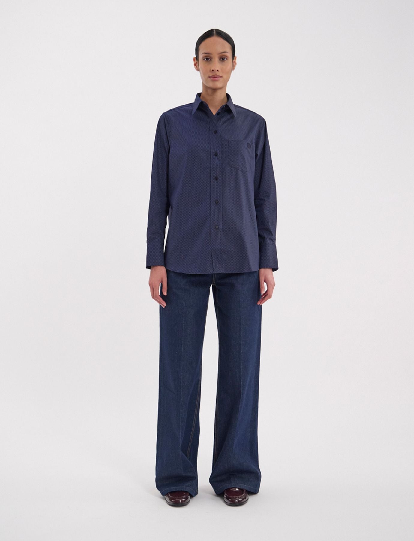 maureen-navy-cotton-patterned-shirt