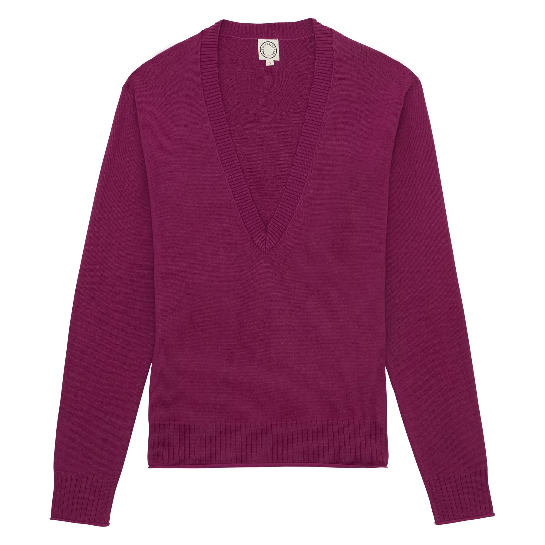 Pull Morcant en coton violet