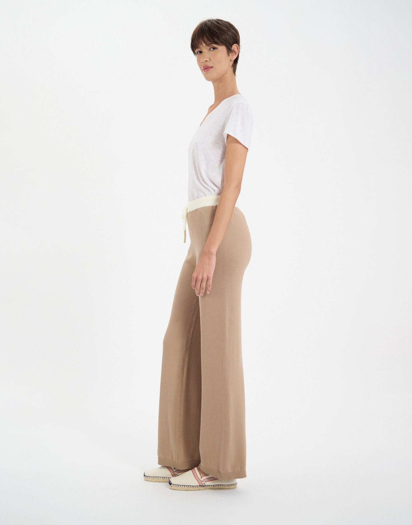 pantalon-john-en-coton-beige