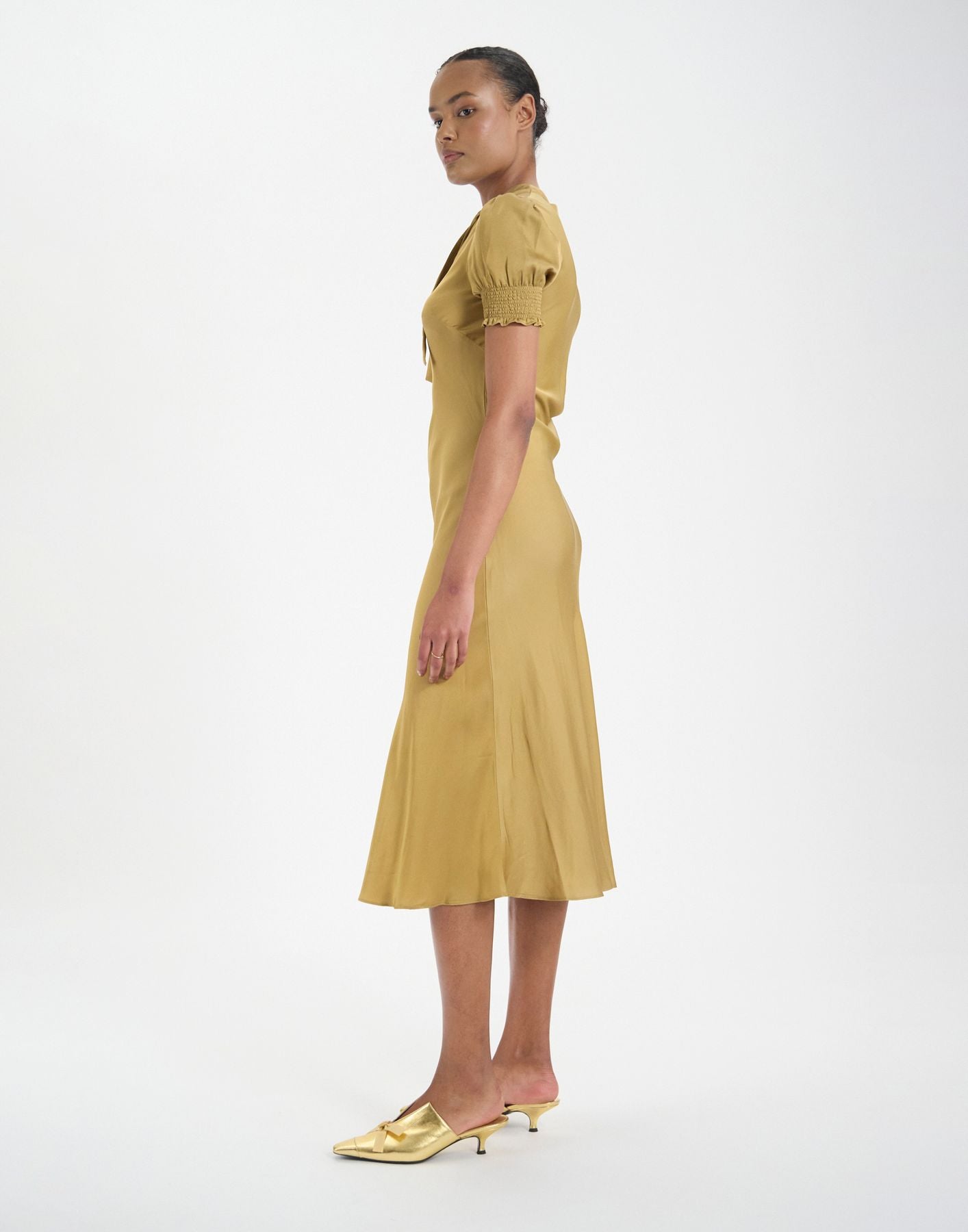 Robe Cerise  camel