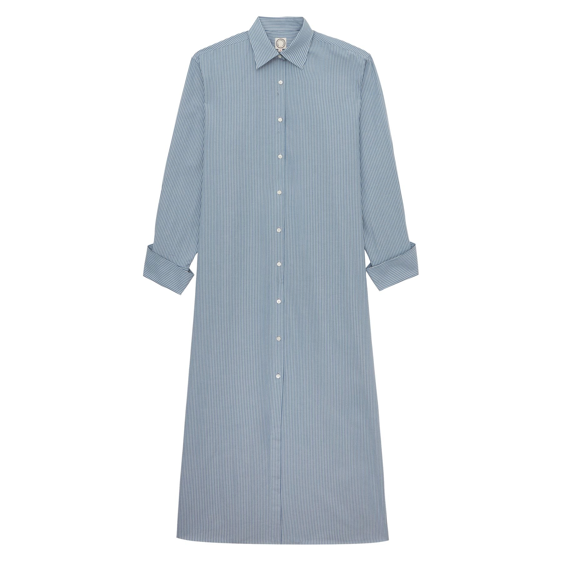 robe-douglas-en-coton-bleue-a-fines-rayures