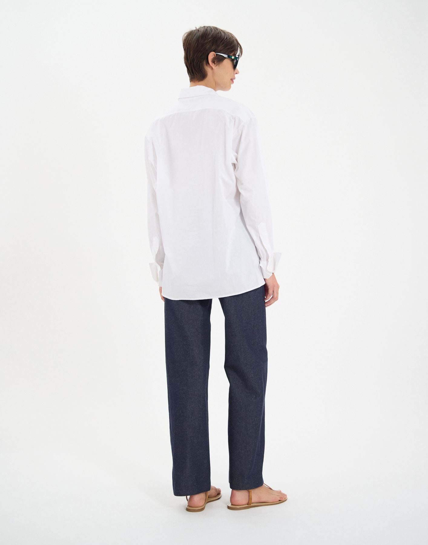 Chemise Ortiz en coton blanc