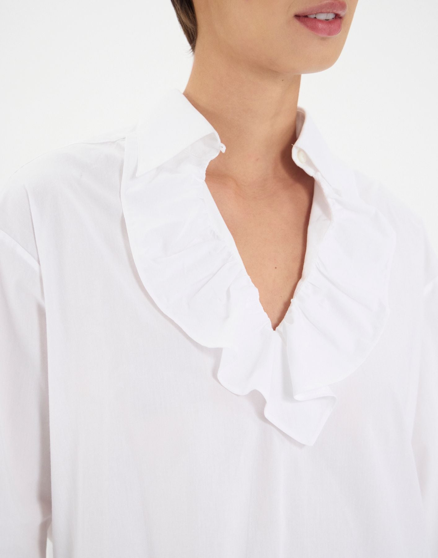 Chemise Ortiz en coton blanc