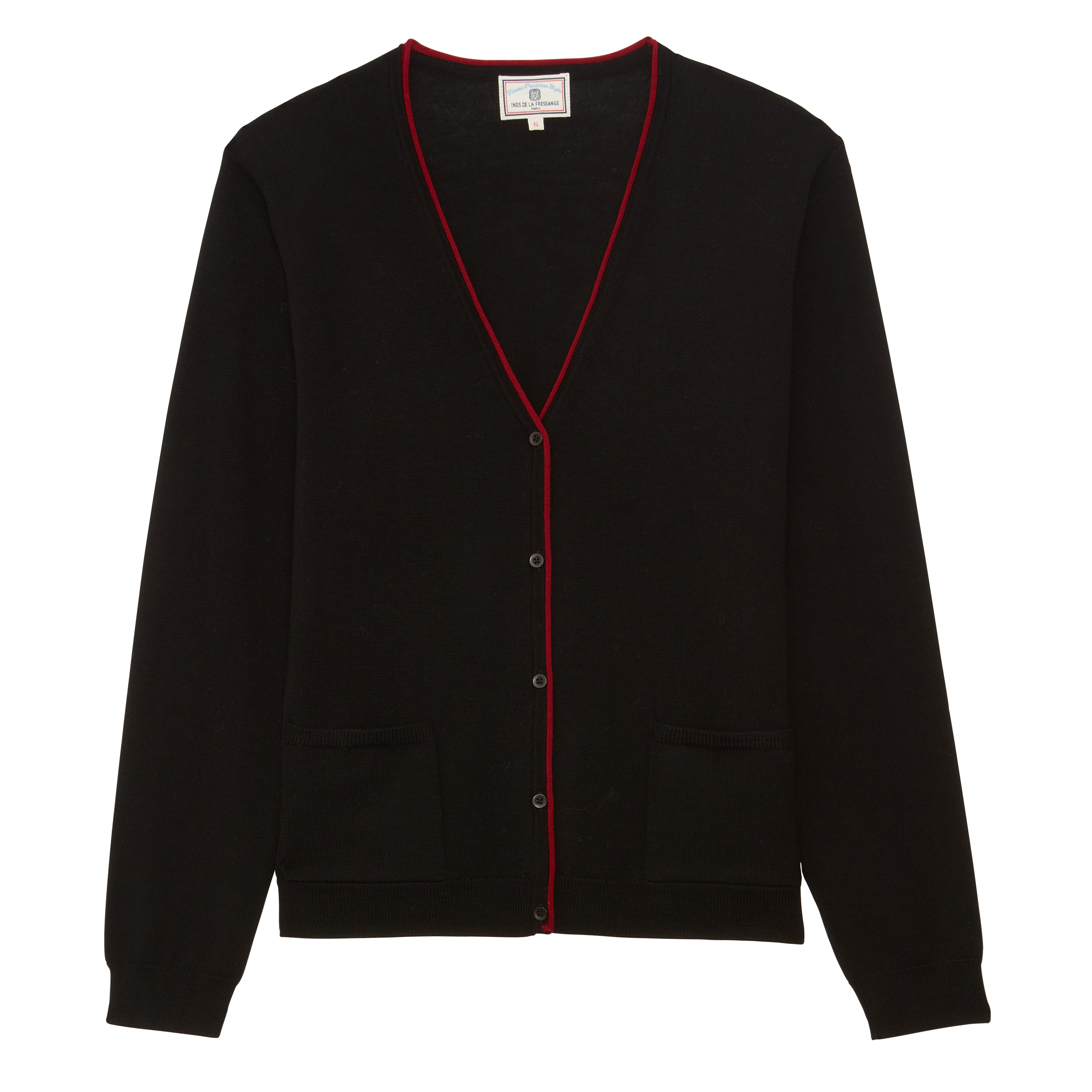 Chaqueta de punto de lana merina Clotaire