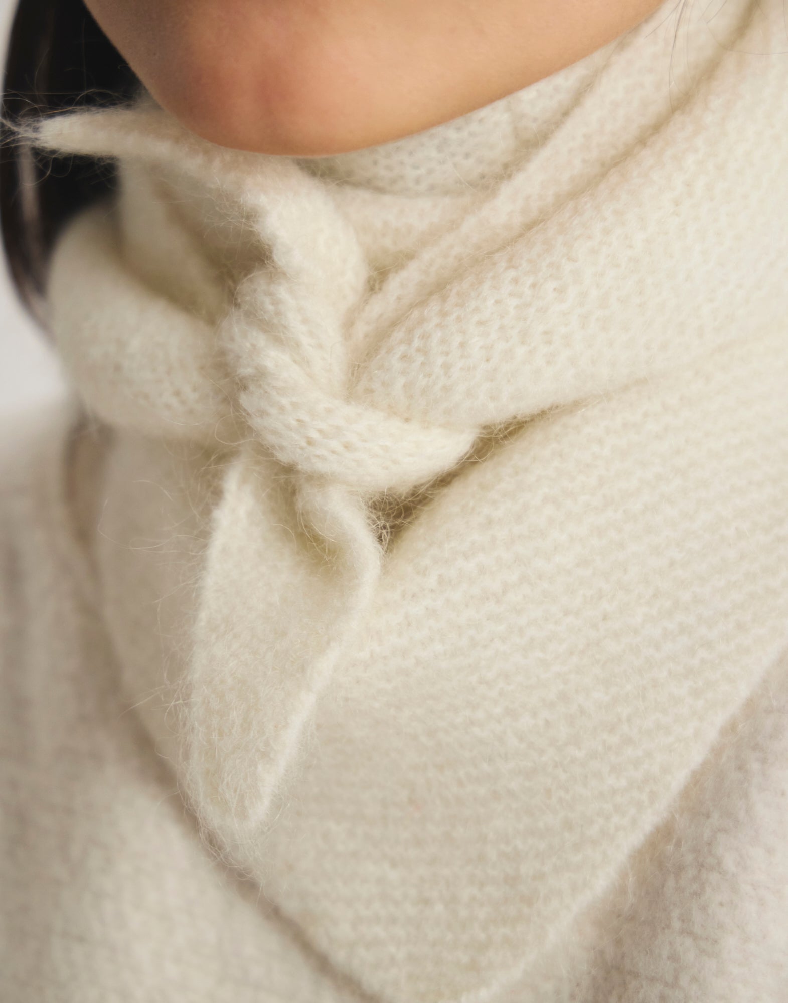 Pierro bandana in mohair