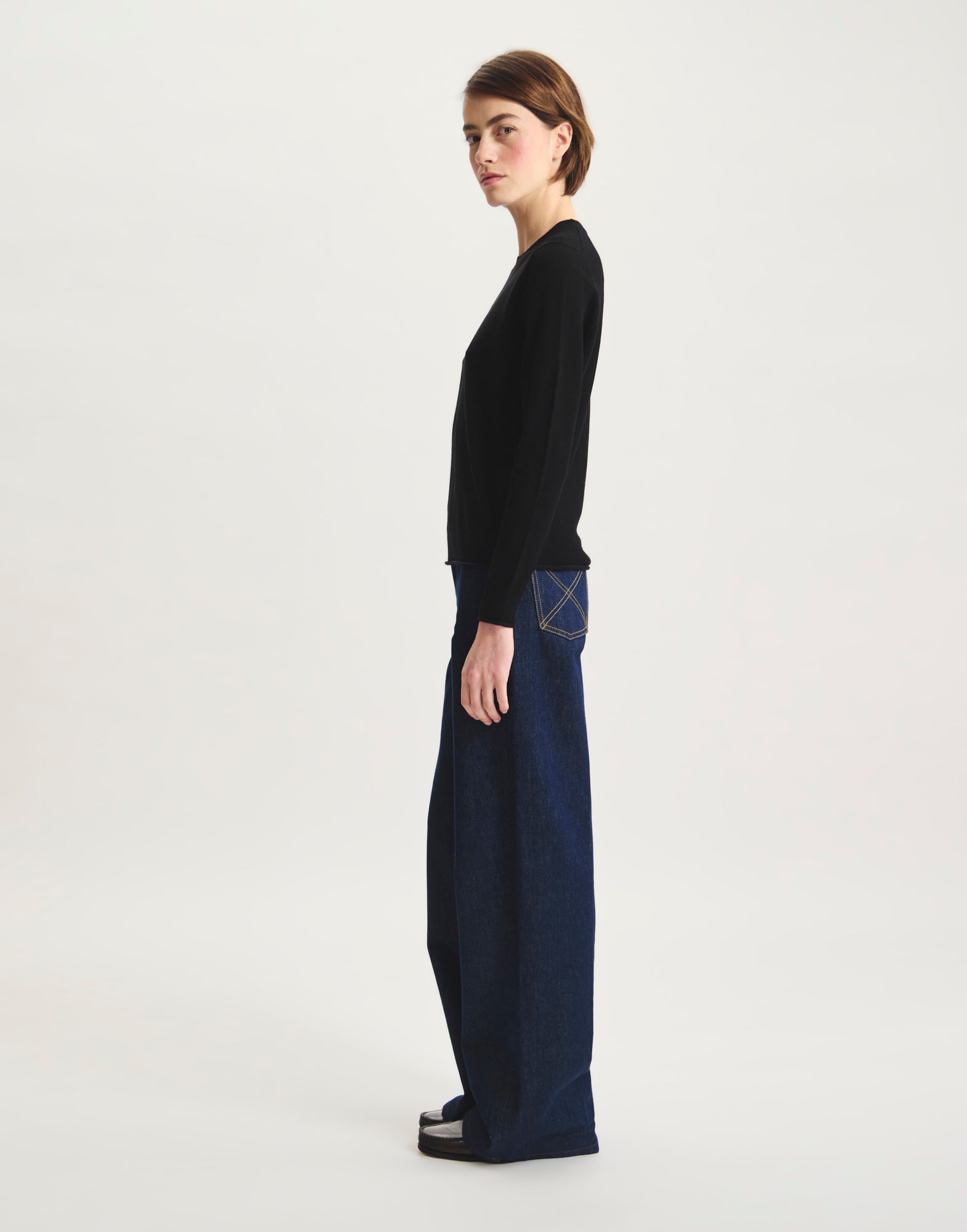 Angelica-Pullover aus Merinowolle