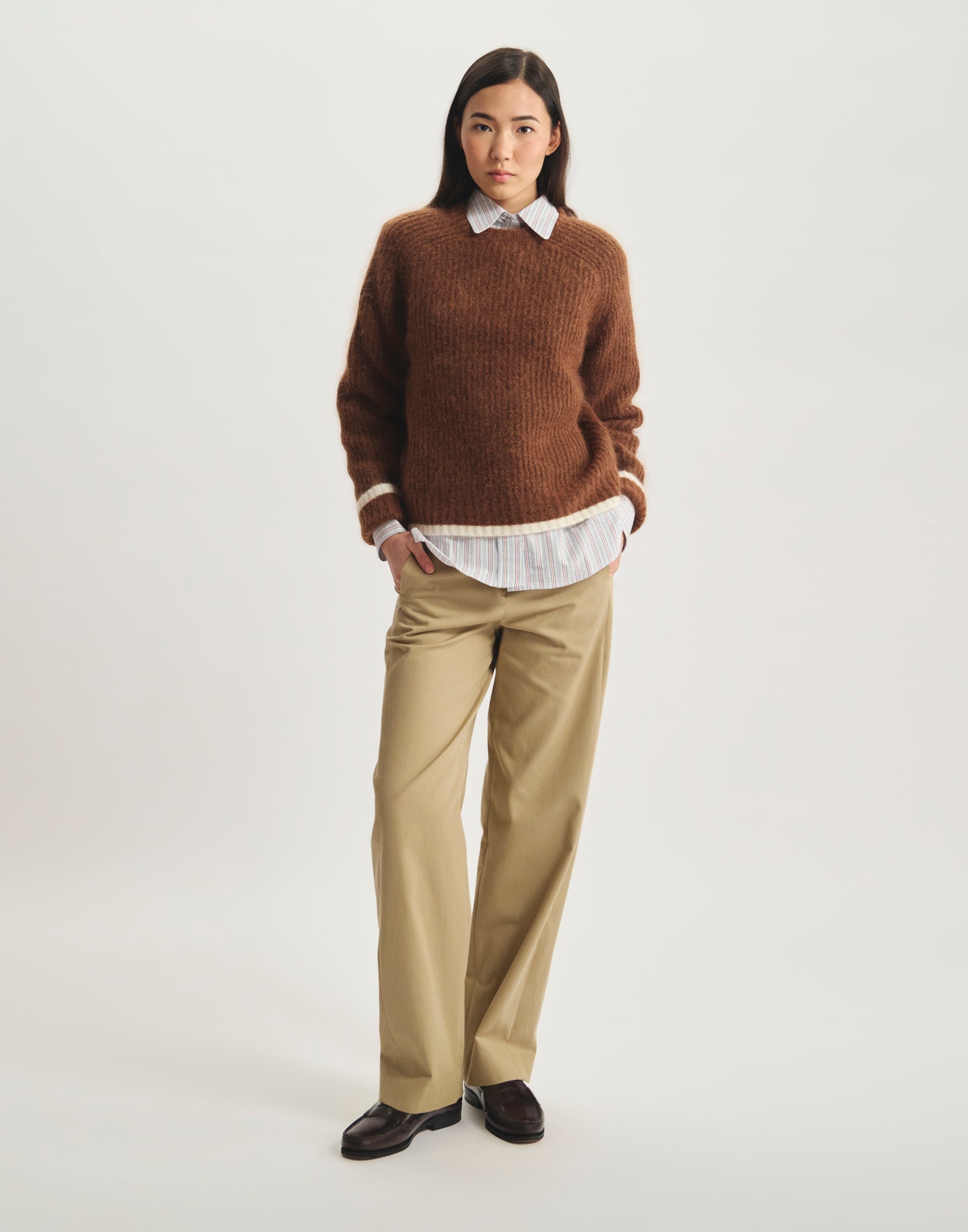 Maglione Elton in mohair