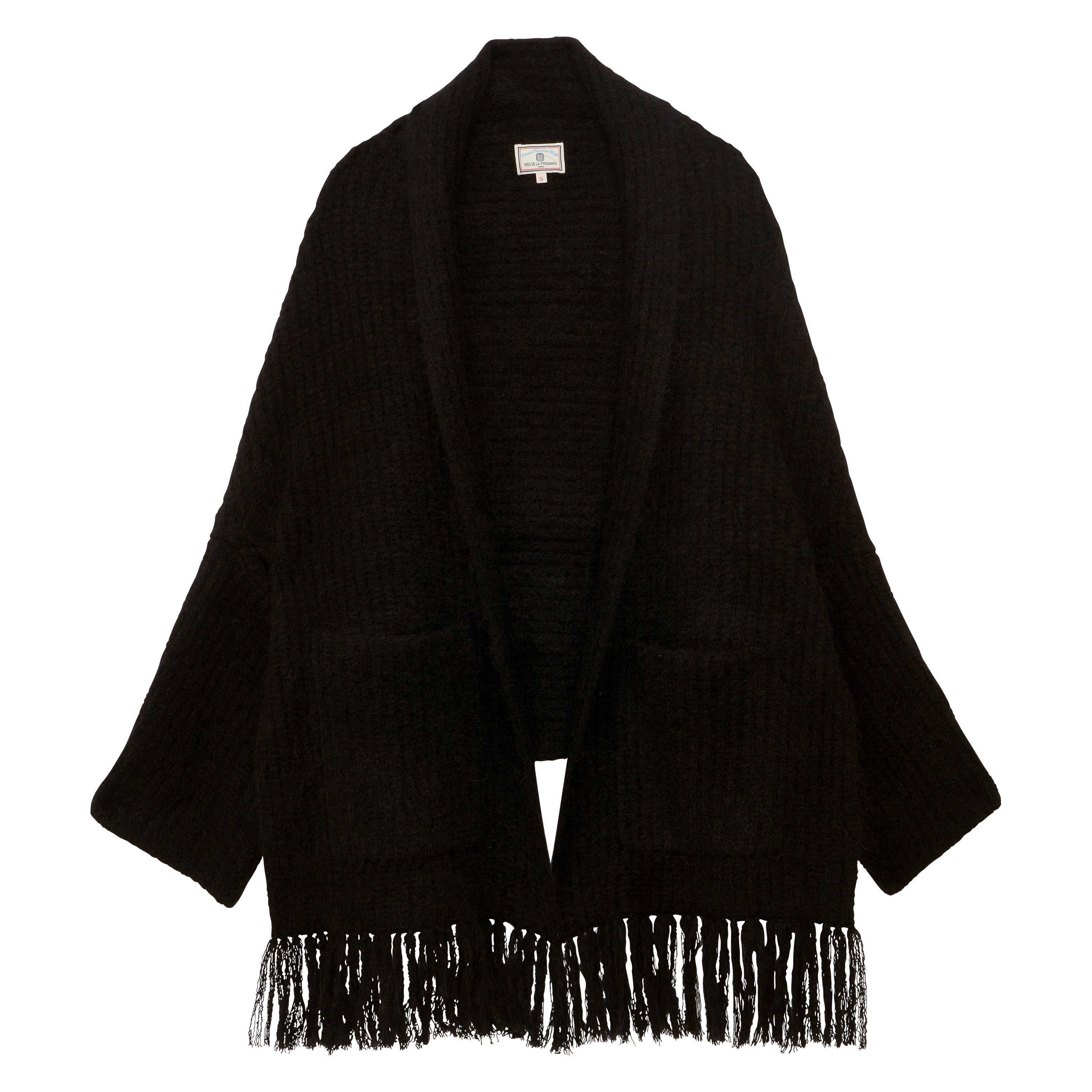 Aurelien mohair knit cardigan