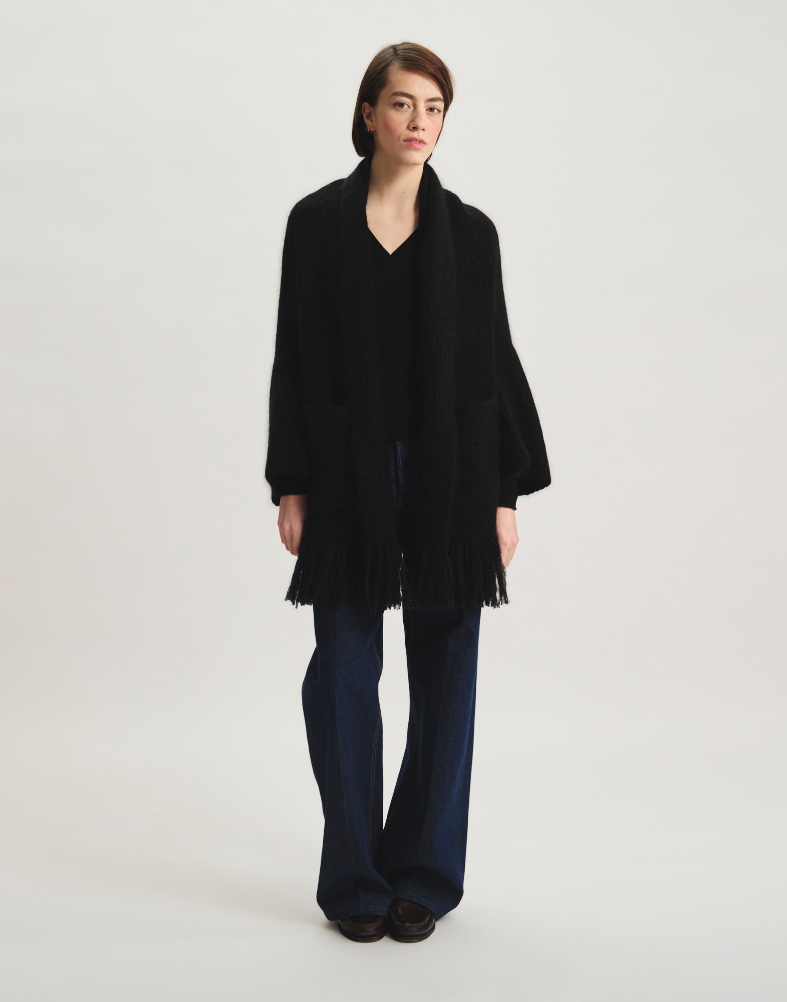 Strickjacke Aurélien aus Mohair-Strick