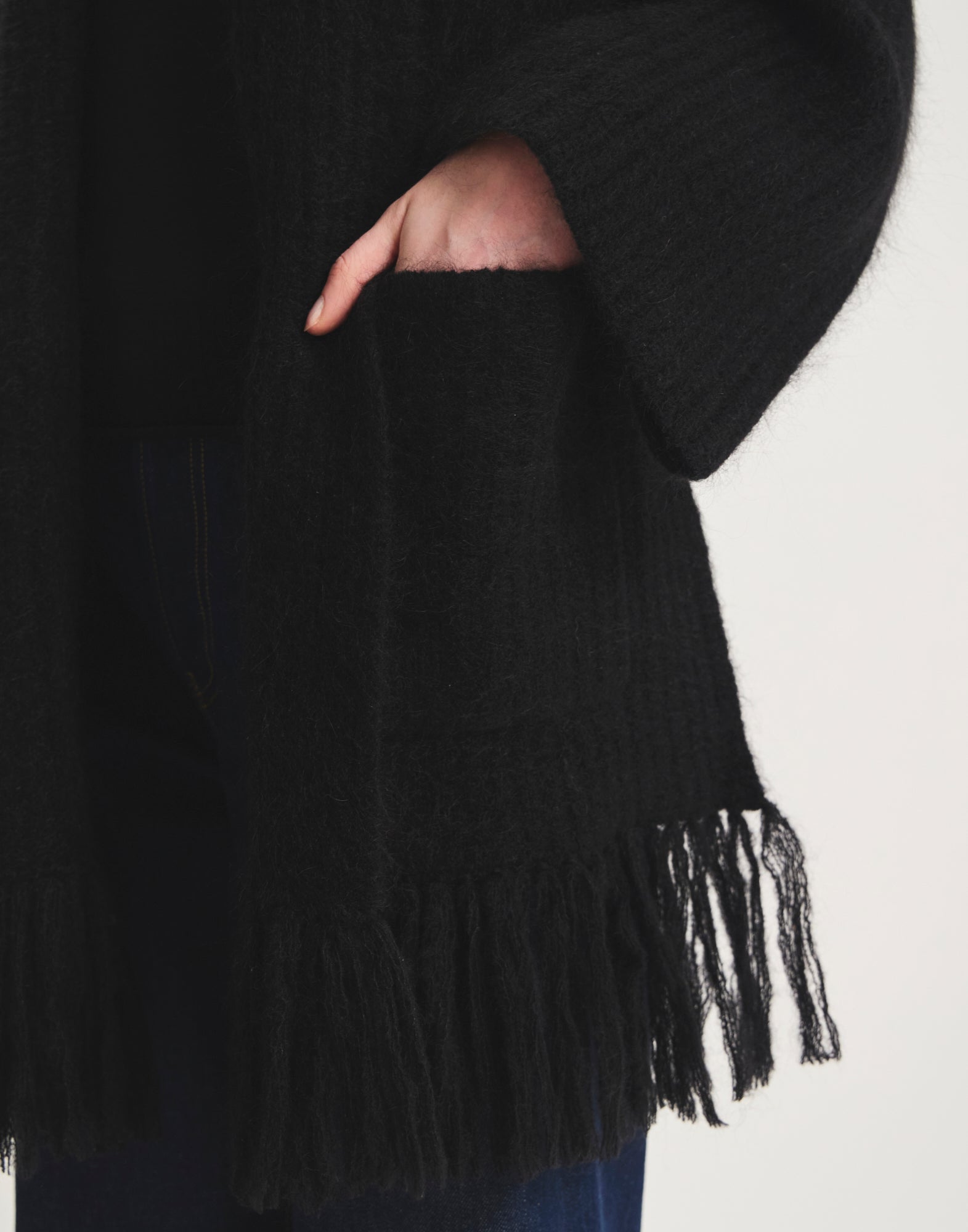 Strickjacke Aurélien aus Mohair-Strick