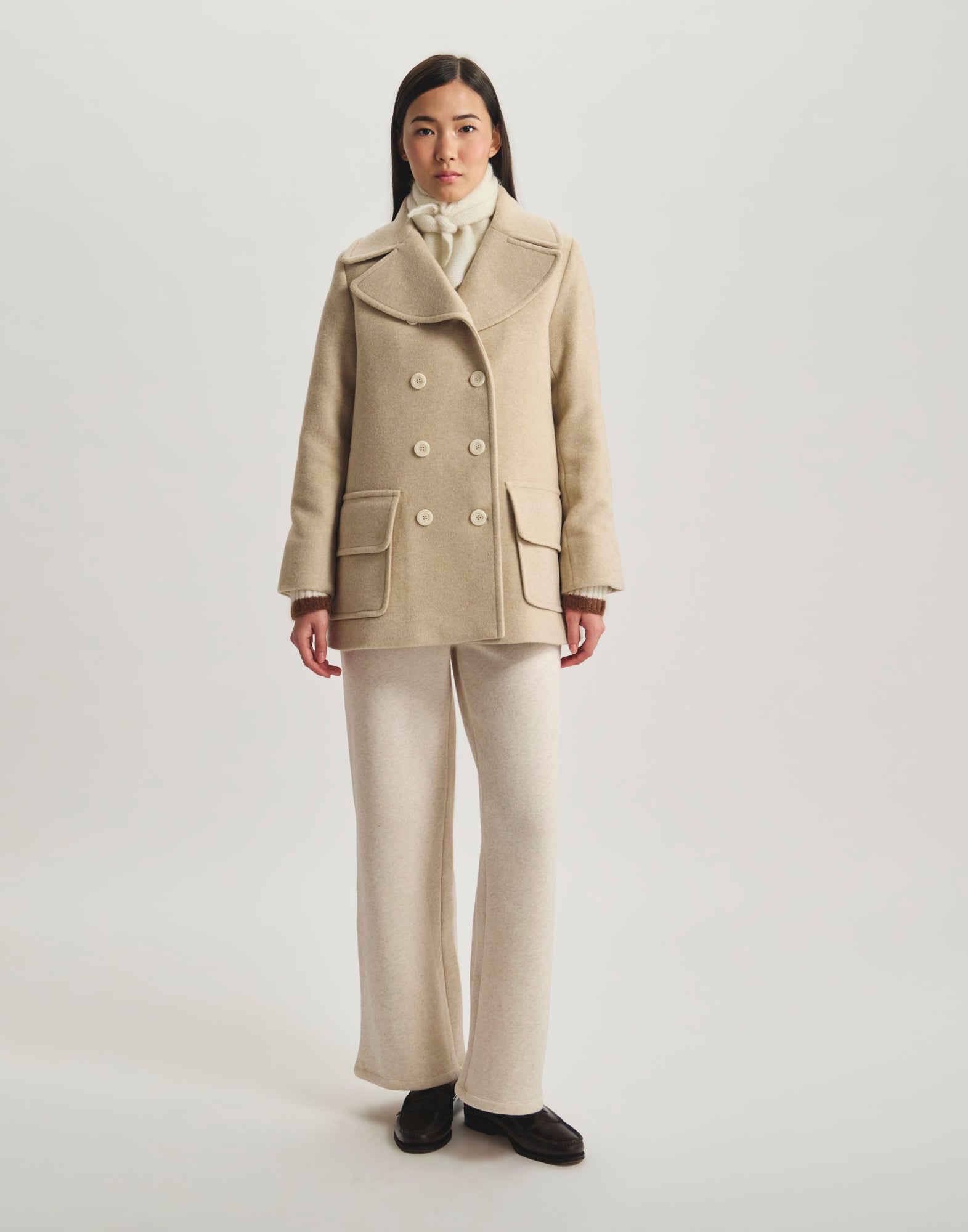 Seraphine pea jacket