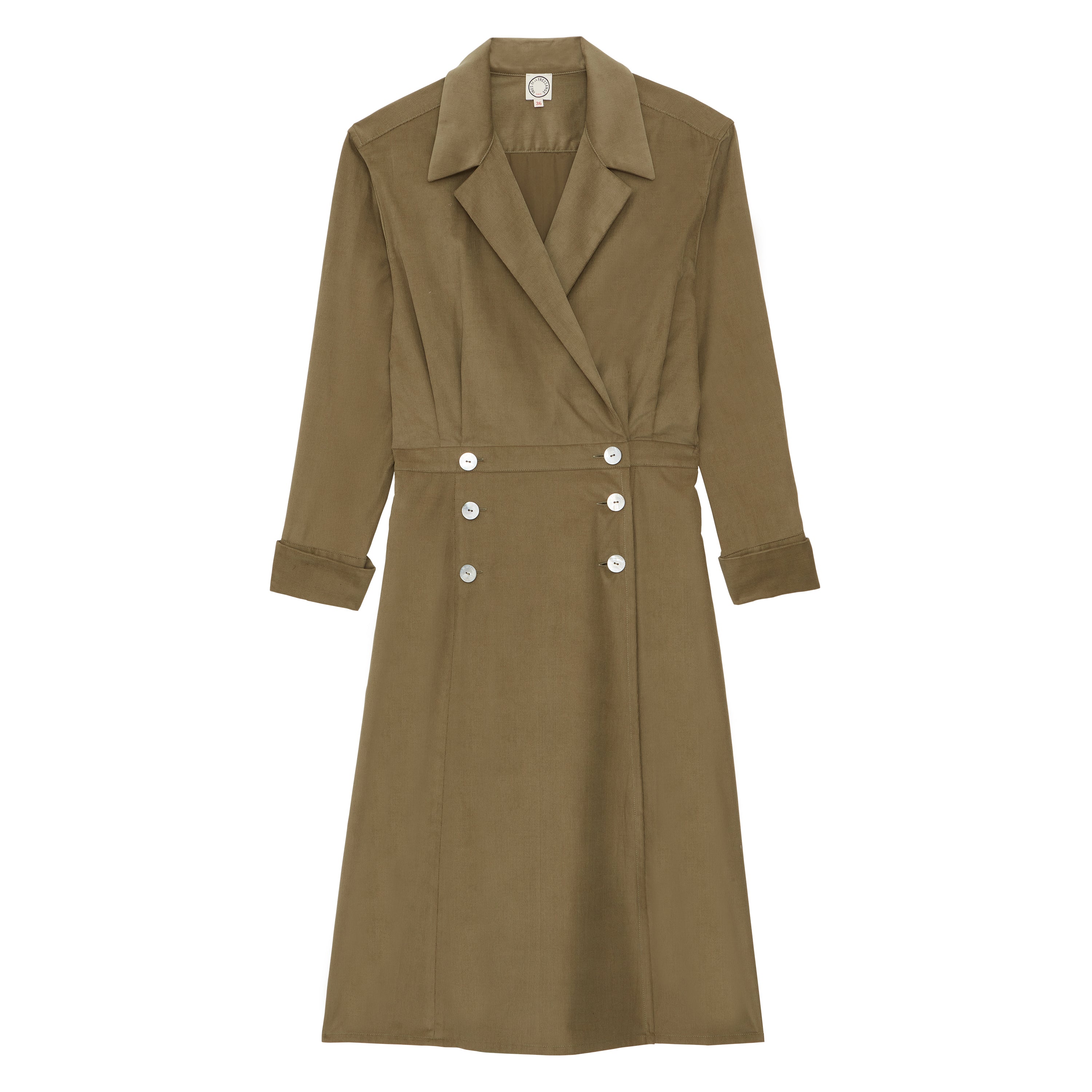 Robe portefeuille Namo en coton