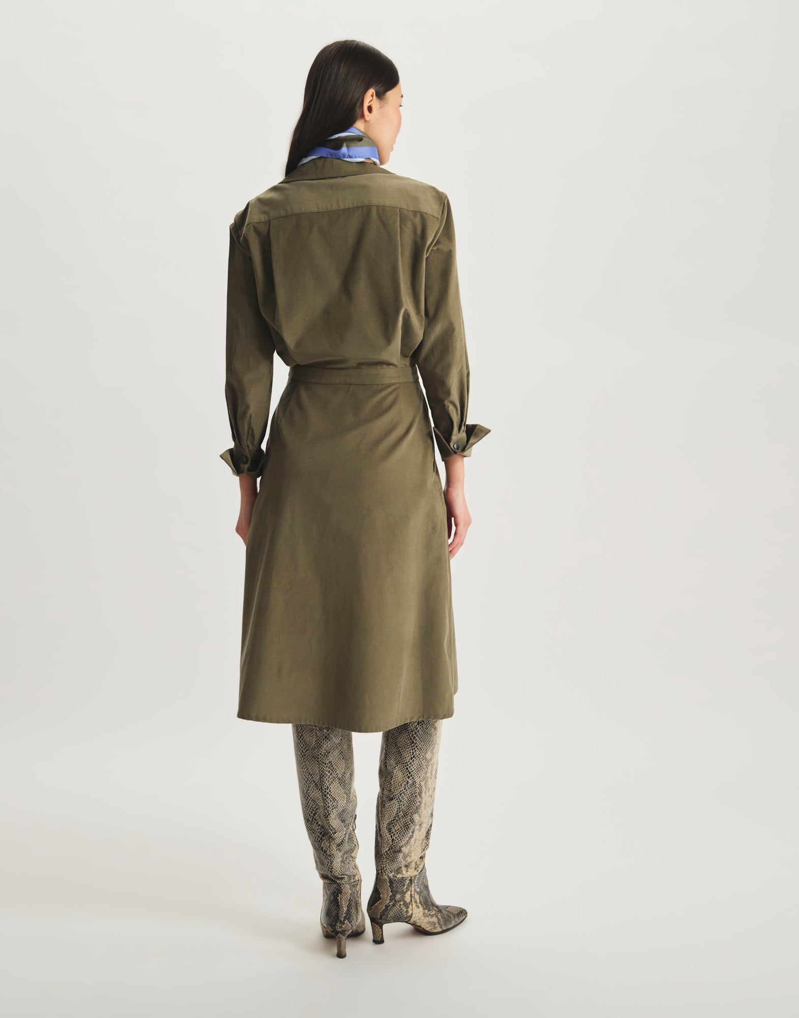 Robe portefeuille Namo en coton