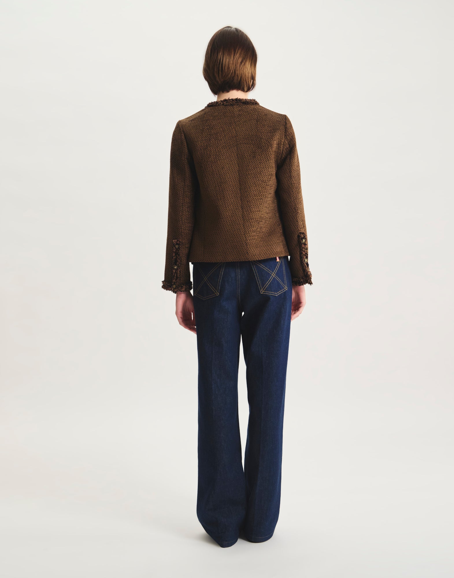 Adelaide jacket with woven braids