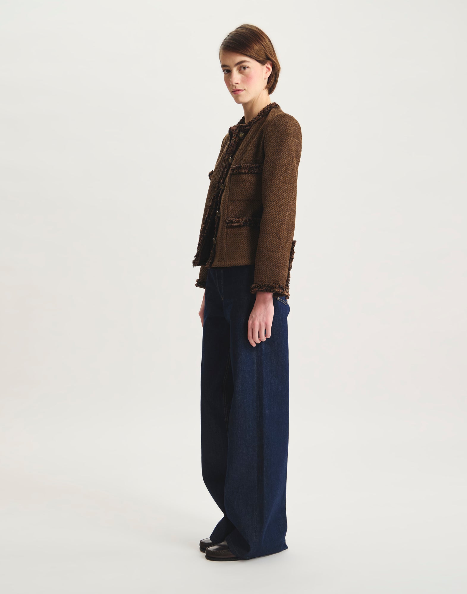 Adelaide jacket with woven braids