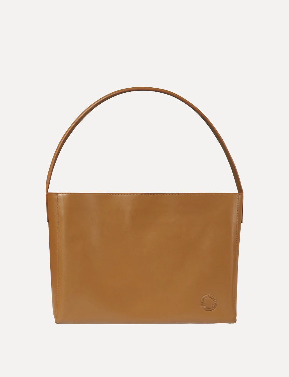 Tasche Leonore L Leder camel