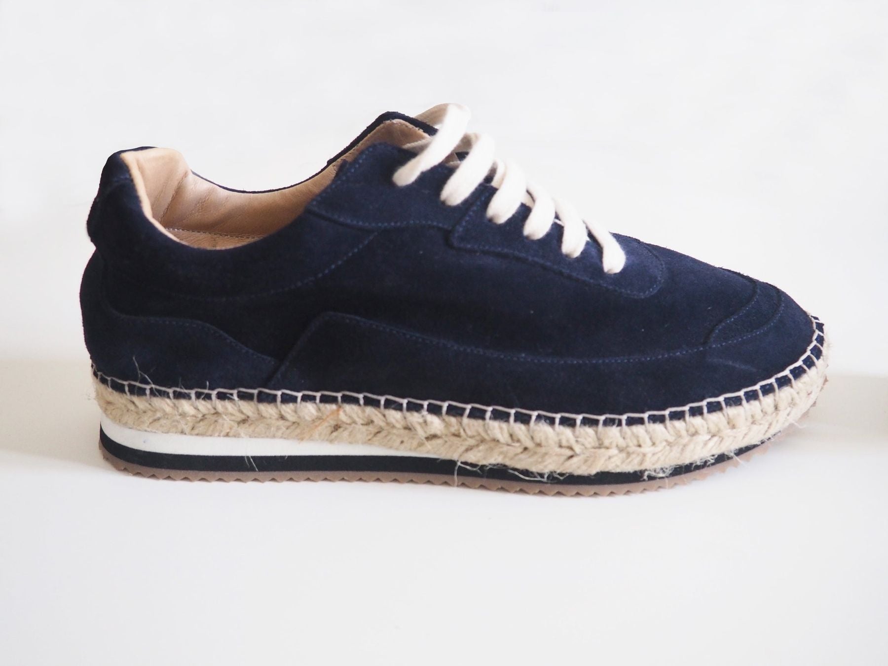 Baskets espadrilles Tracy bleu marine