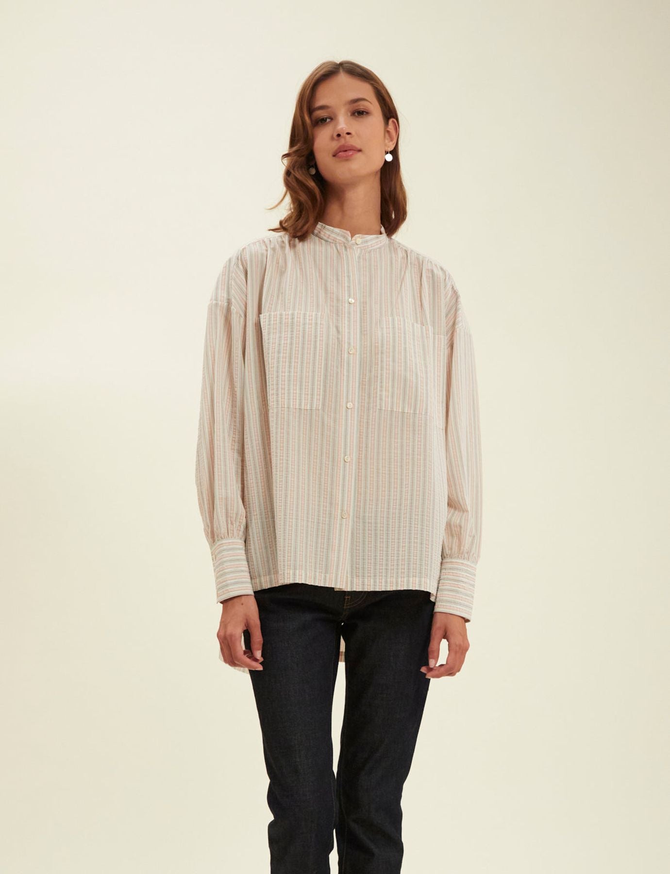 adamo-ecru-striped-shirt