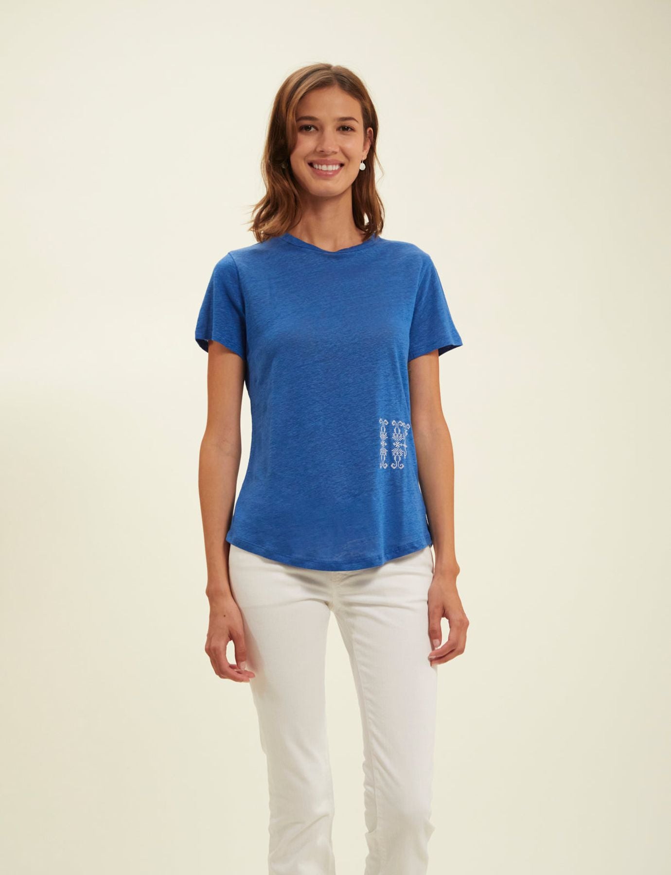 lisette-cobalt-blue-t-shirt